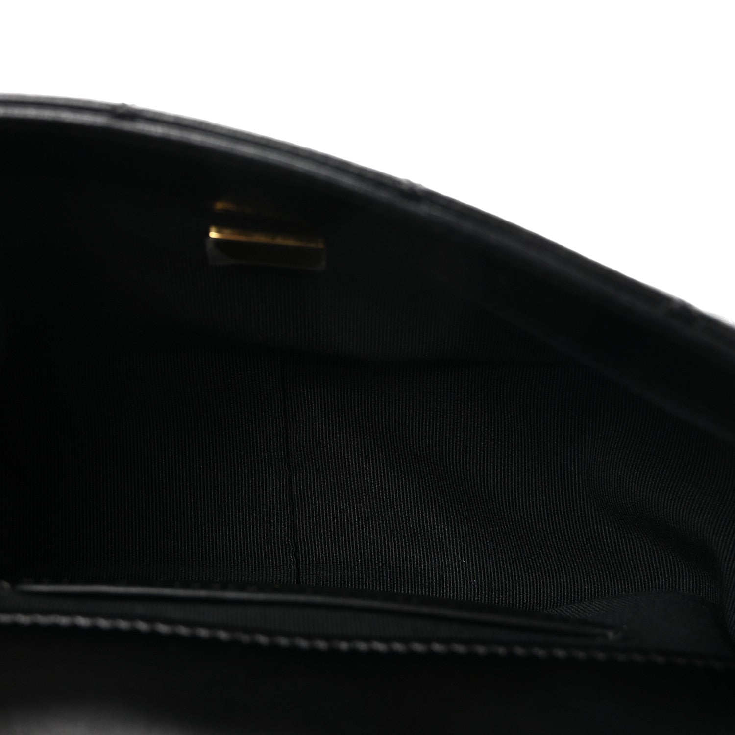 Lambskin Quilted Braided CC Mini Flap Black