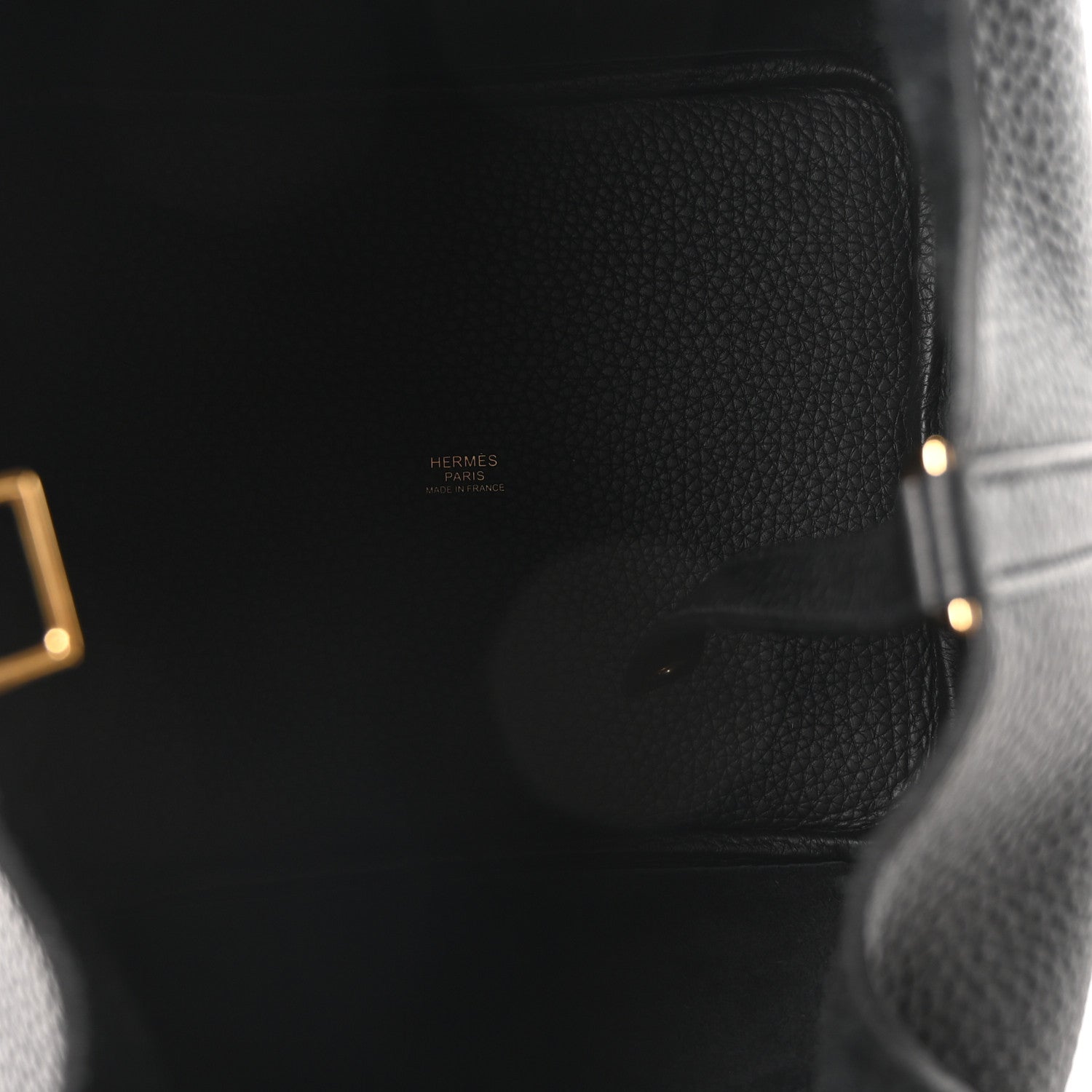 Taurillon Clemence Picotin Lock 22 MM Black