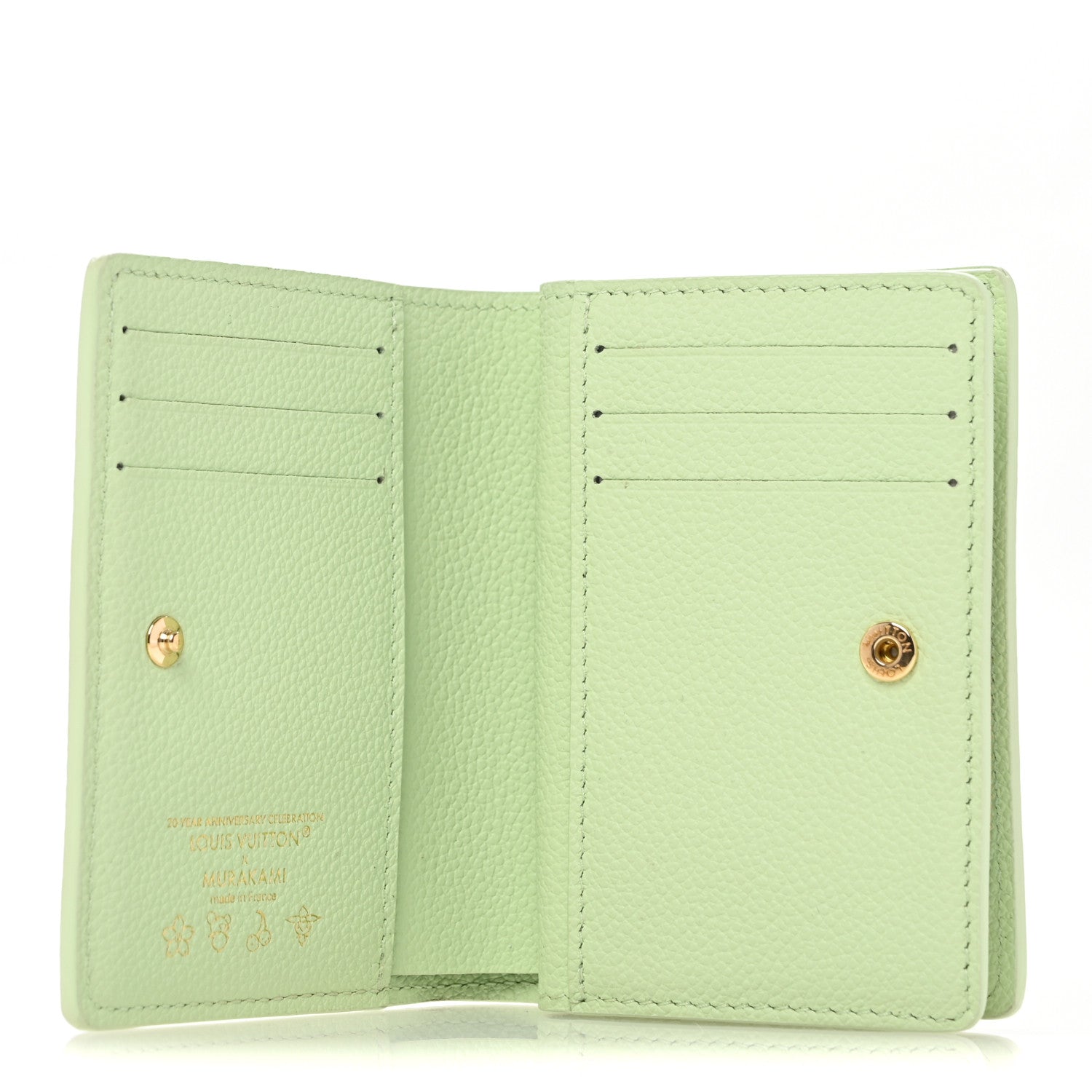 LV x TM Empreinte Monogram Multicolor Clea Wallet Green Tea