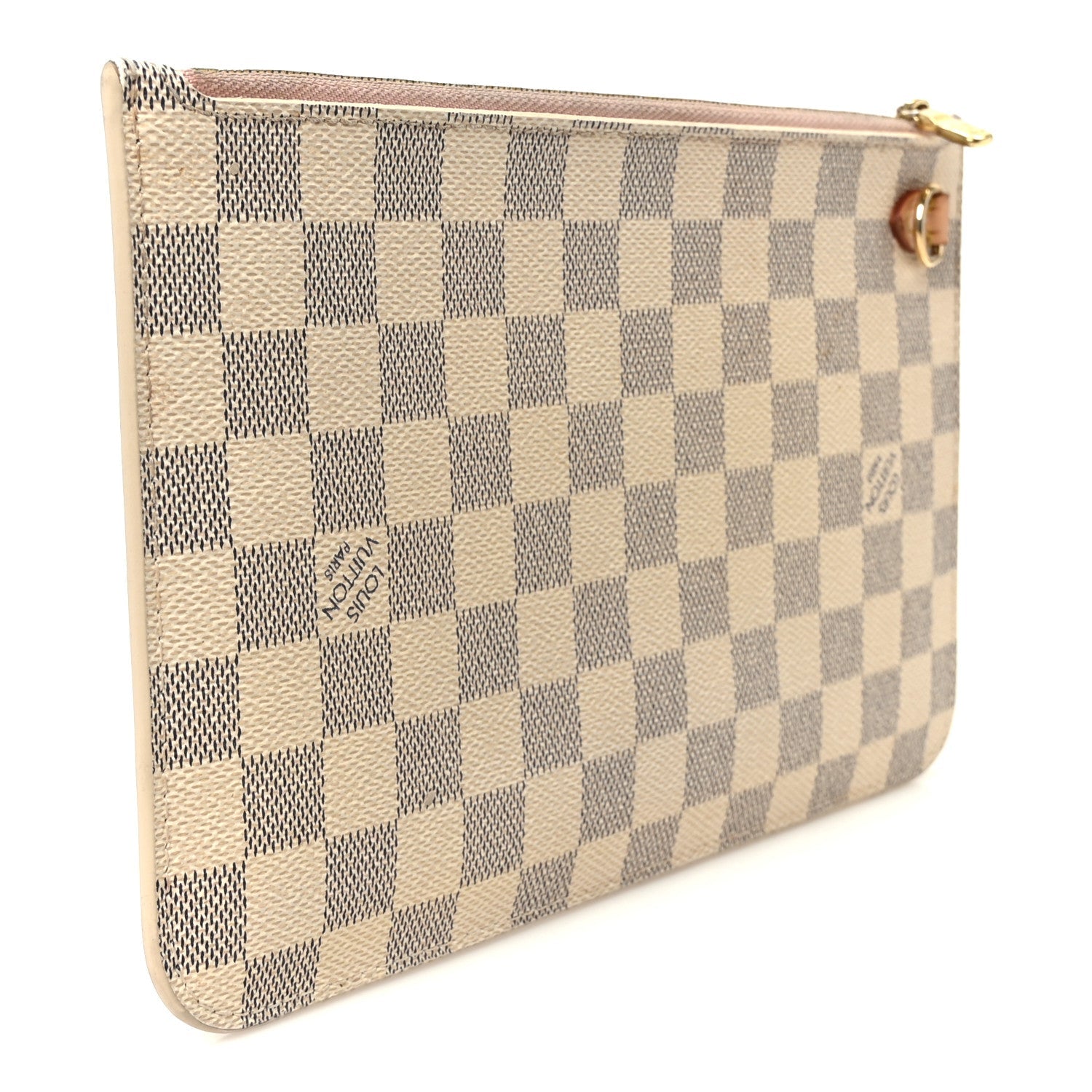 Damier Azur Neverfull MM GM Pochette Rose Ballerine