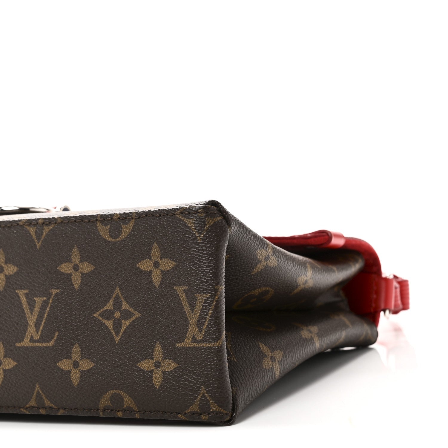 Monogram Epi Saint Michel Coquelicot