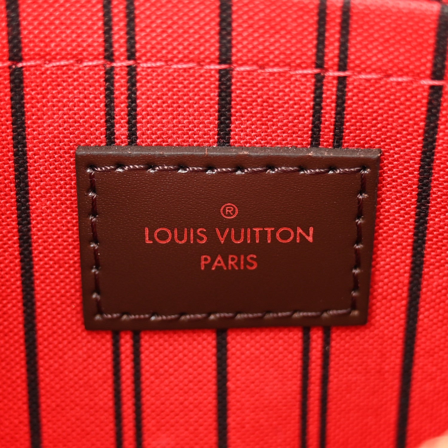Damier Ebene Neverfull MM GM Pochette
