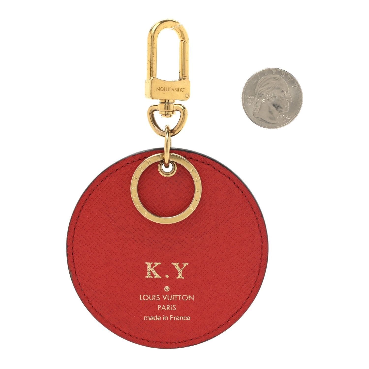 Monogram 2019 Christmas Animation Paris Bag Charm Key Ring
