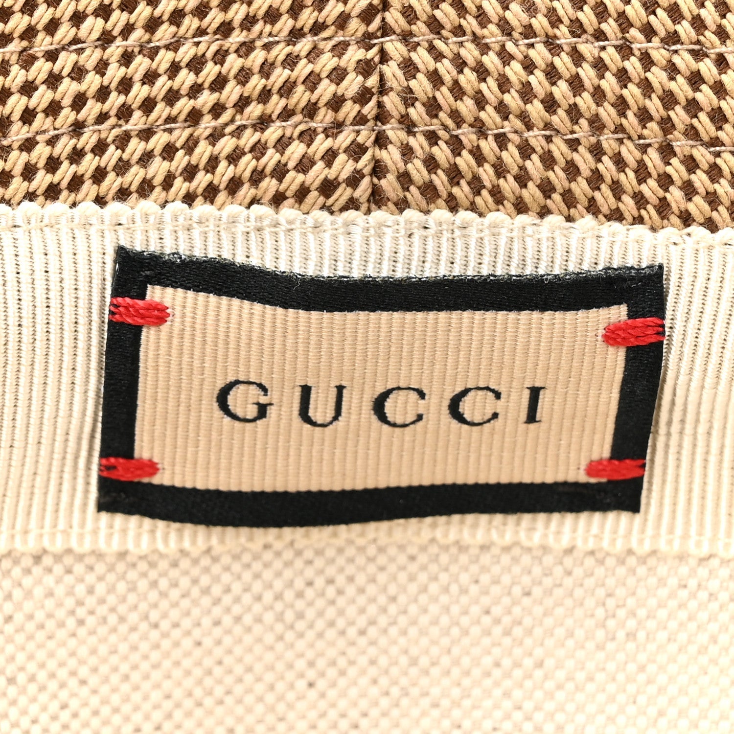 Monogram Jumbo GG Bucket Hat M Camel Ebony New Acero