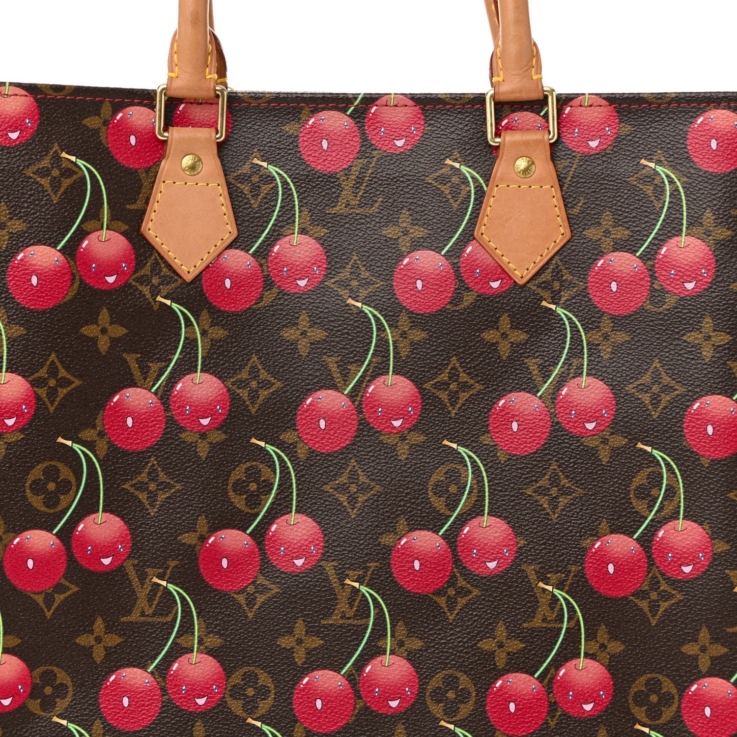 Monogram Cerises Sac Plat