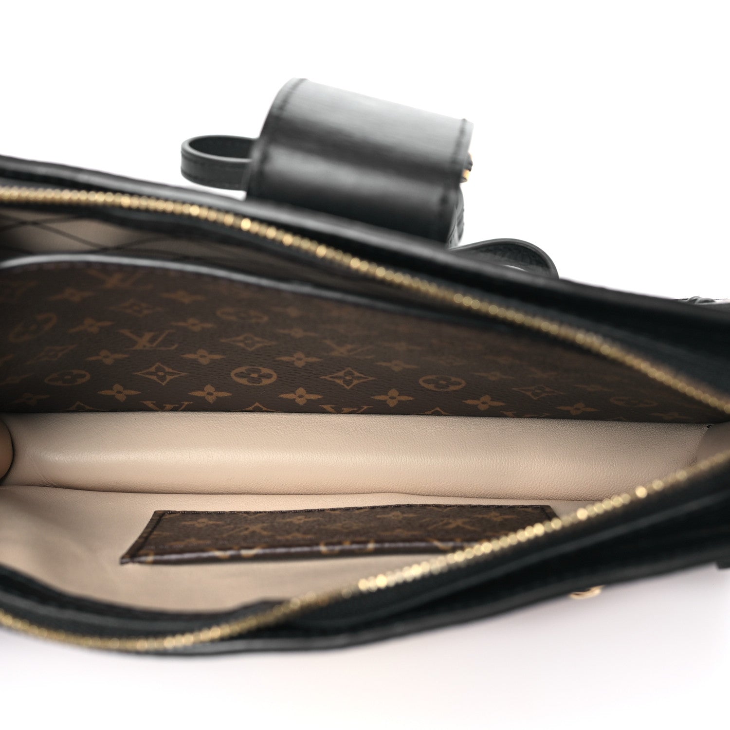Reverse Monogram Trunk Clutch