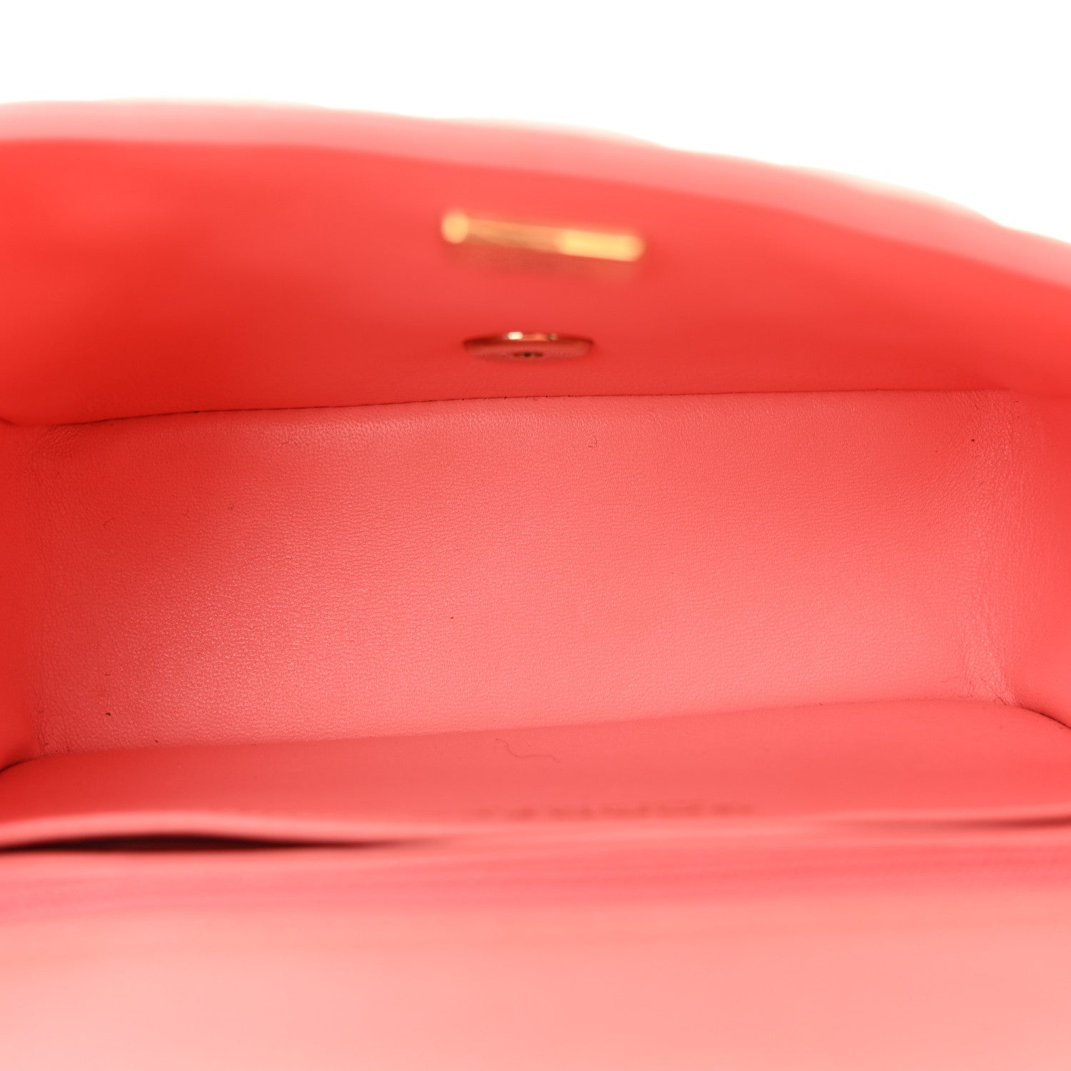 Lambskin Quilted Mini Square Flap Pink