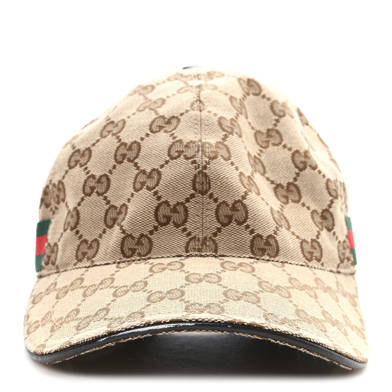 Monogram Web Baseball Hat S Beige Cocoa