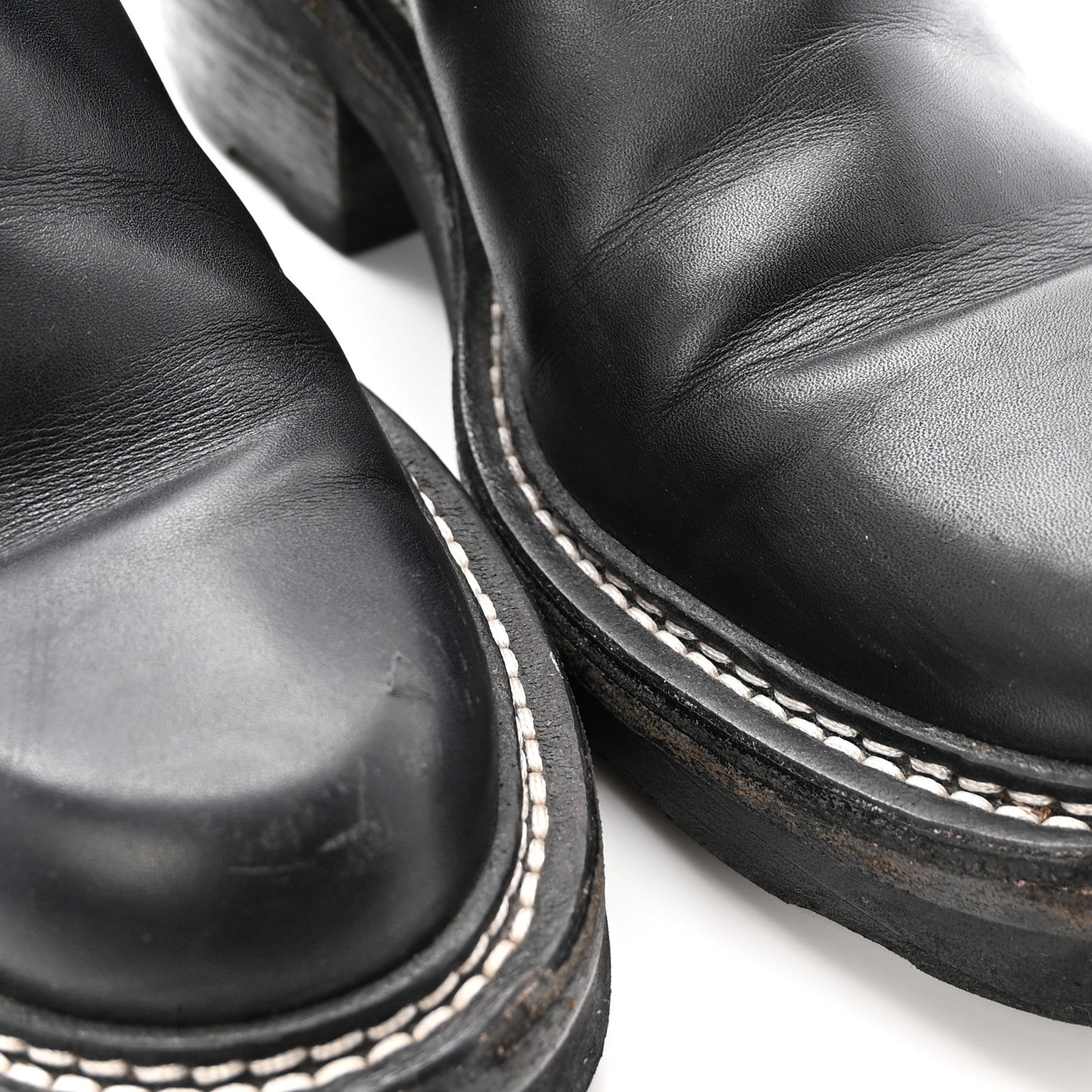 Calfskin Monogram Beaubourg Ankle Boots 38 Black