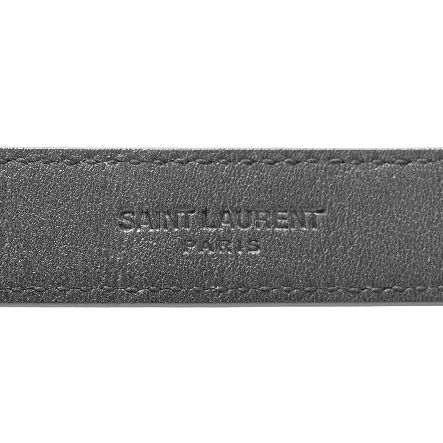 Suede Calfskin Monogram Square Buckle 100 40 Belt Black