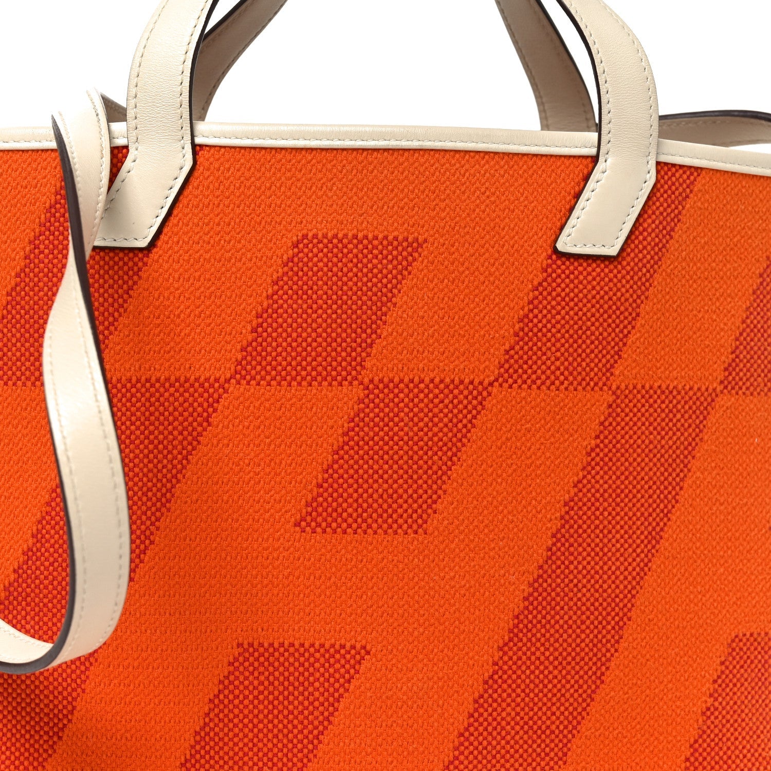Swift Toile H Cabas H En Biais 27 Orange
