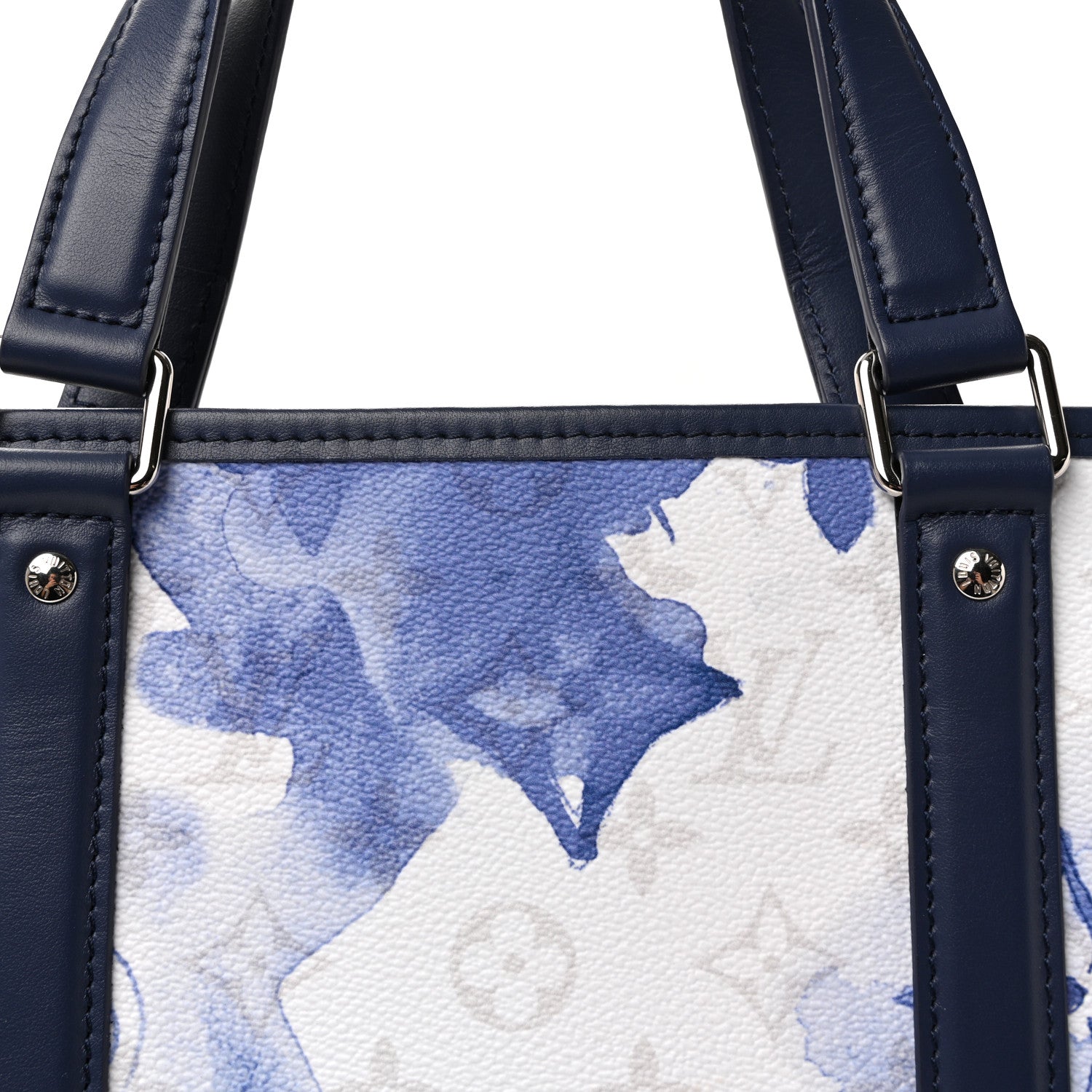 Monogram Watercolor New Tote GM Blue