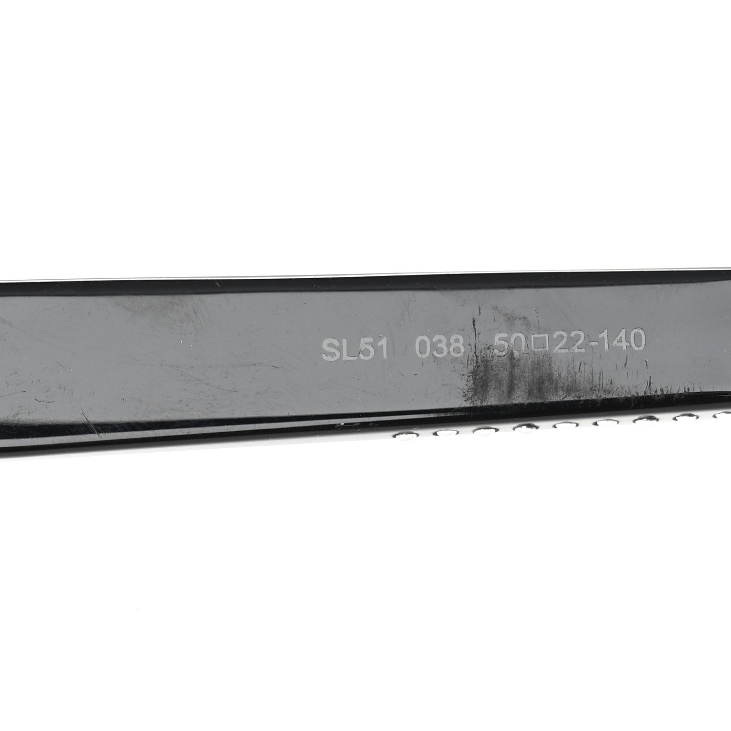 Acetate Studs SL51 Sunglasses Black