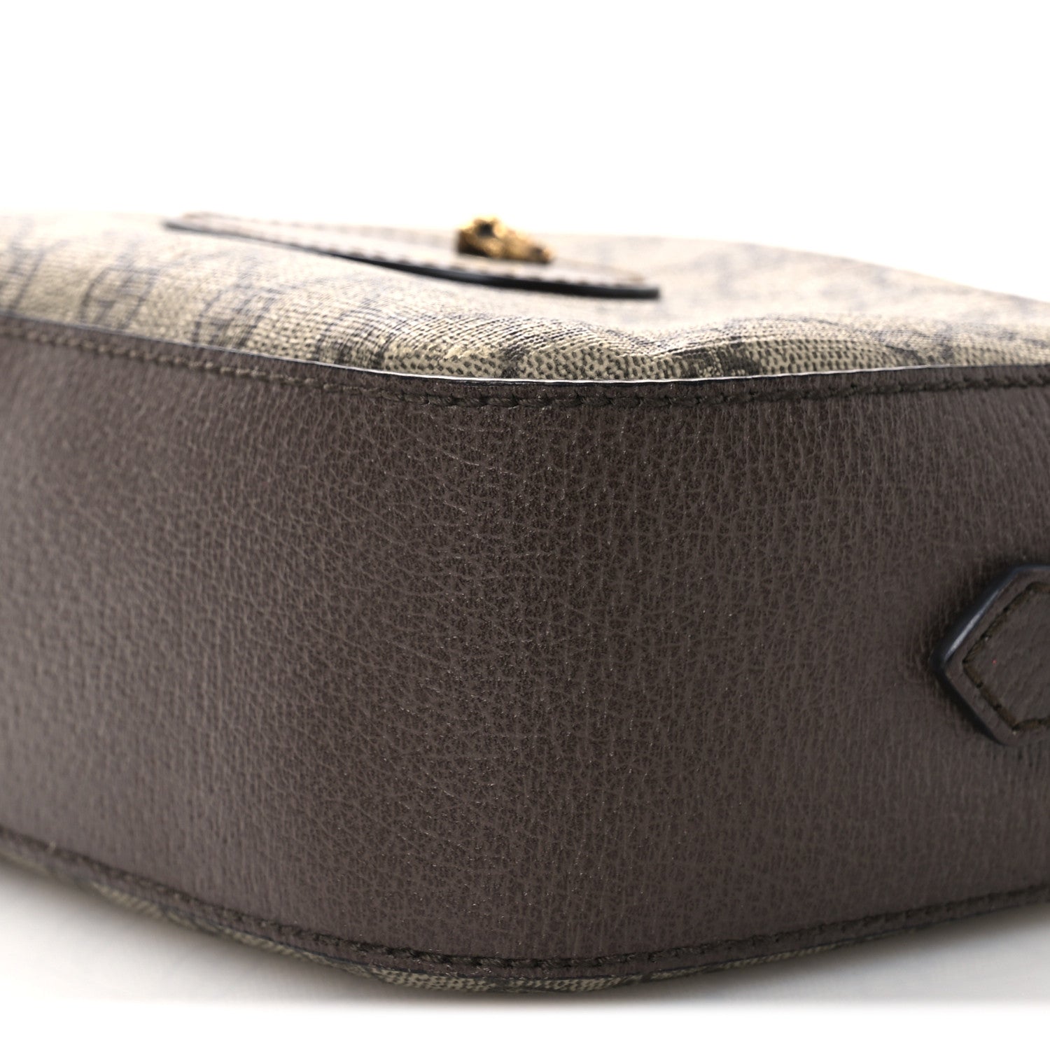 GG Supreme Monogram Web Neo Vintage Shoulder Bag Beige New Acero Crop