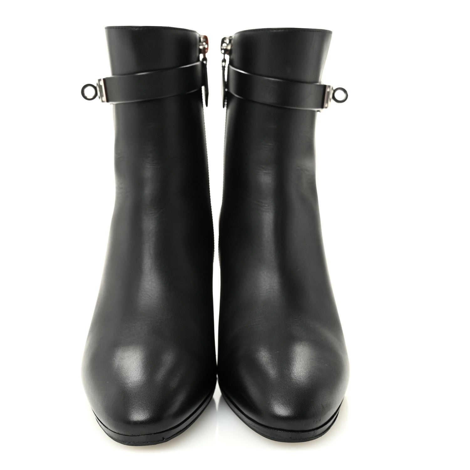 Calfskin Saint Germain Ankle Boots 36.5 Black