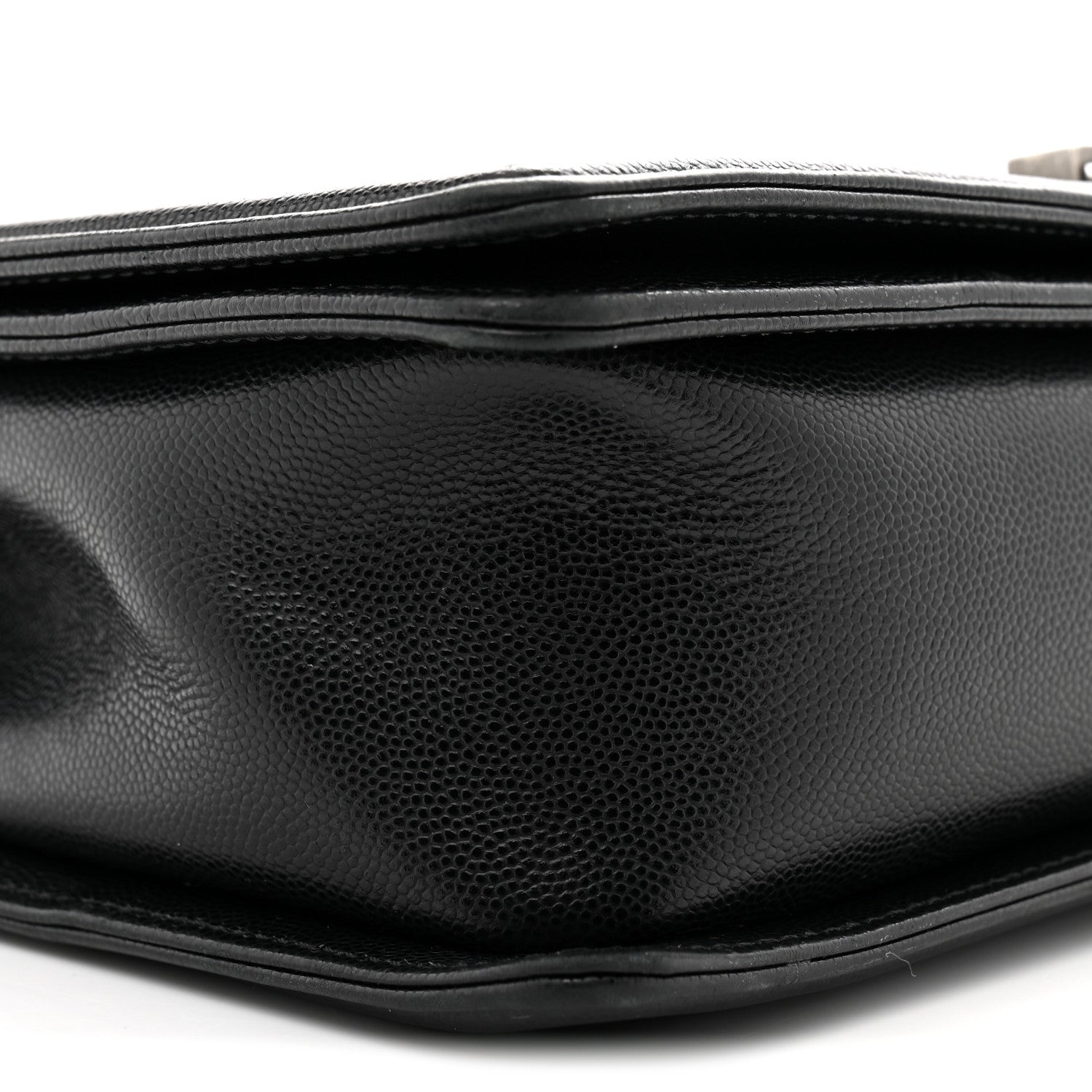 Caviar Quilted New Medium Boy Flap Black