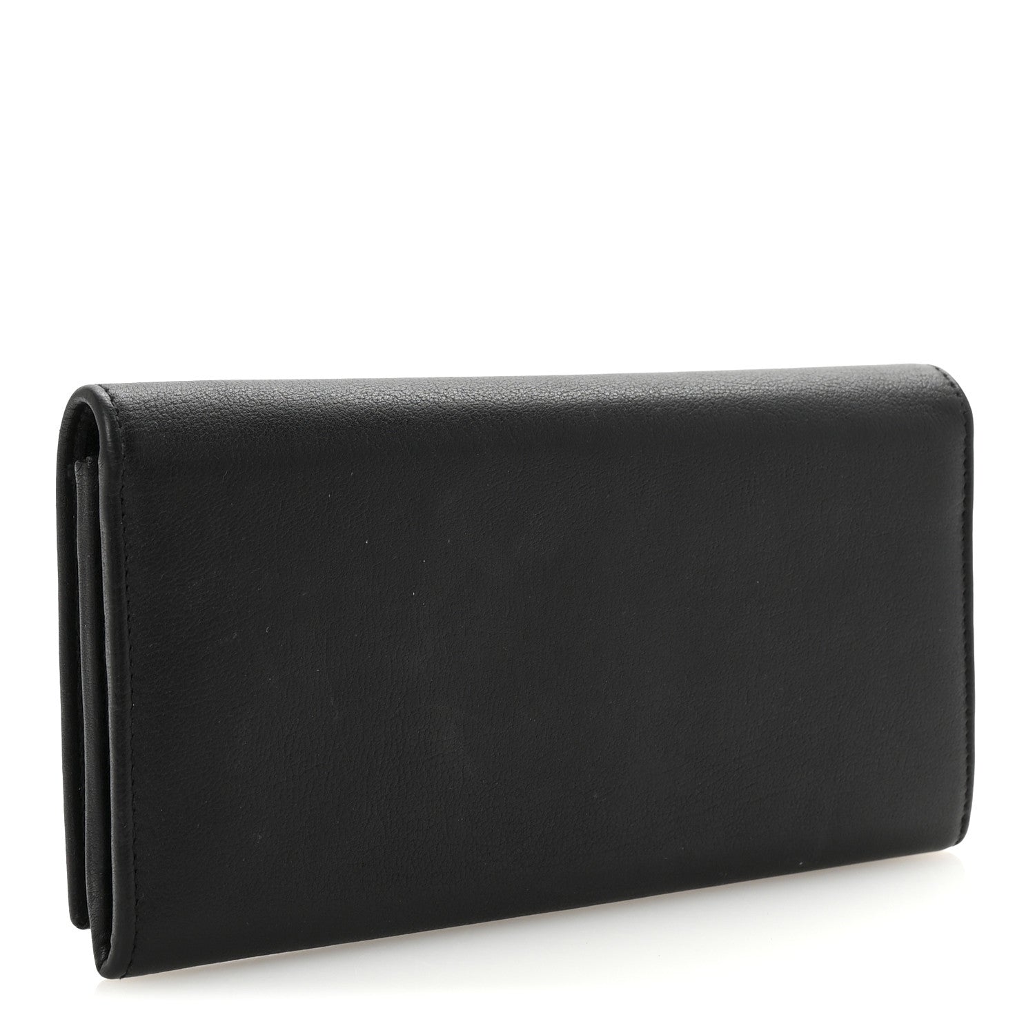 Chevre Belle De Jour Flap Wallet Black
