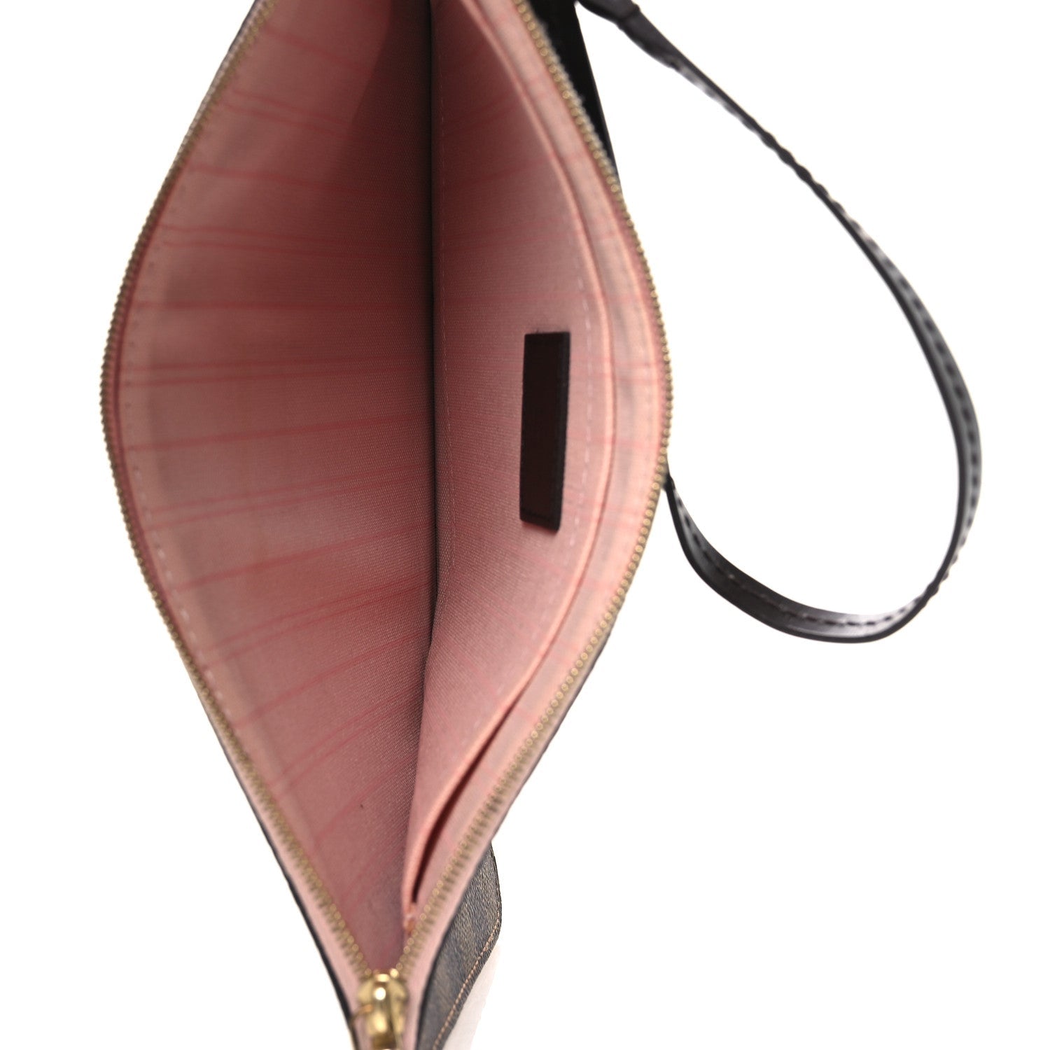 Damier Ebene Neverfull MM GM Pochette Rose Ballerine