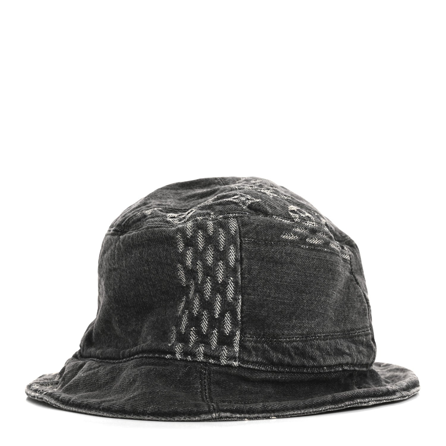 x NIGO Monogram Giant Denim Giant Damier Wave Sun Hat 60 Gray