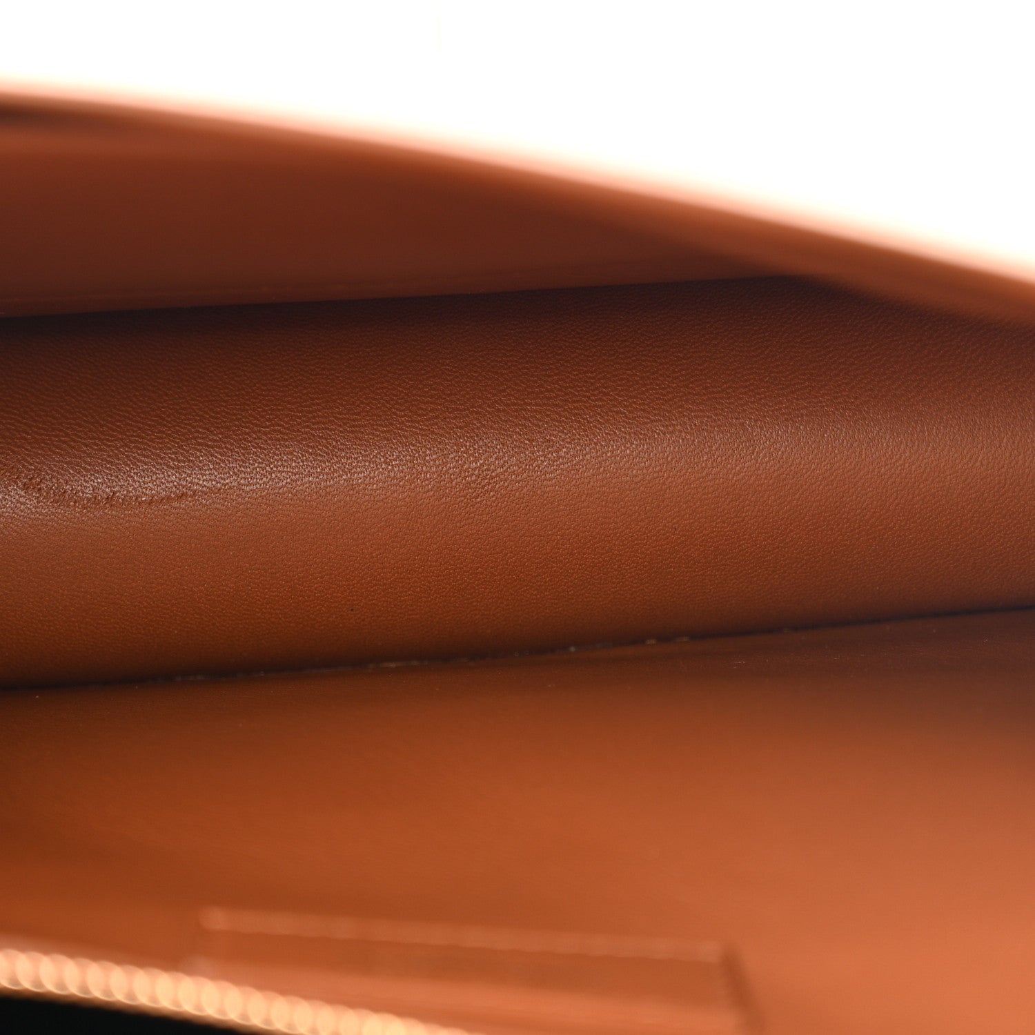 Smooth Calfskin Carre Satchel Brick