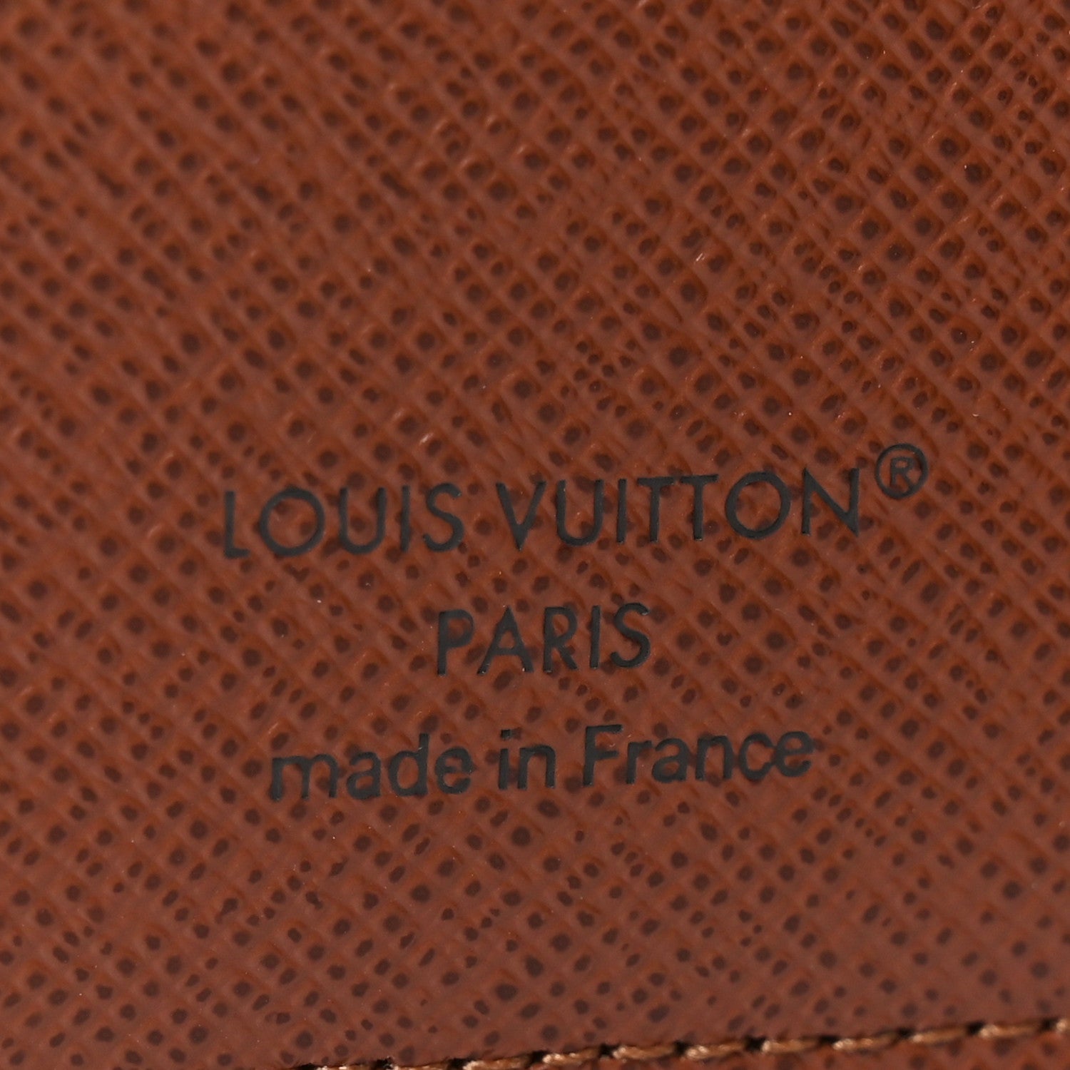 Monogram Pocket Agenda Cover
