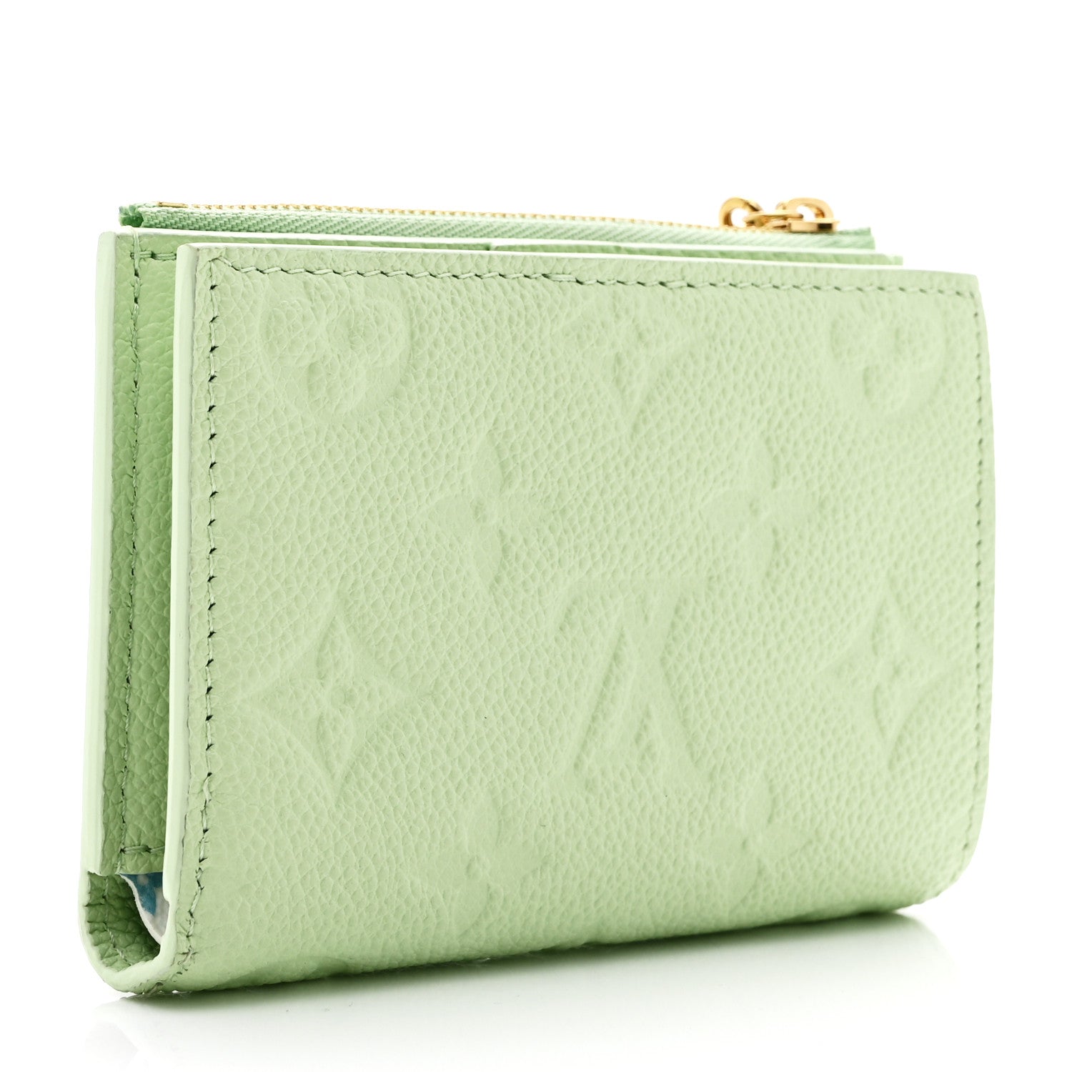 X TM Empreinte Monogram Lisa Wallet Green Tea