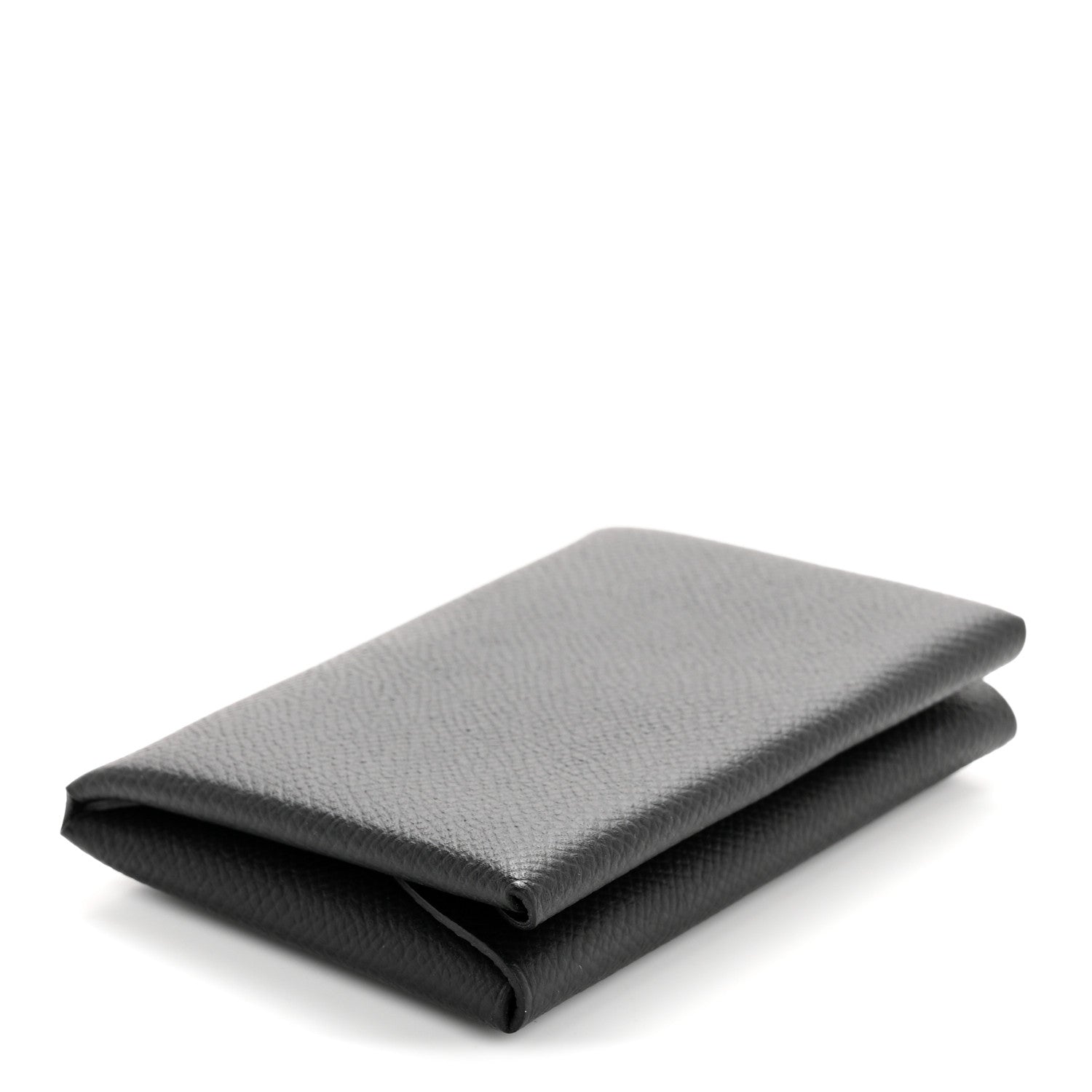 Epsom Calvi Duo Card Case Black