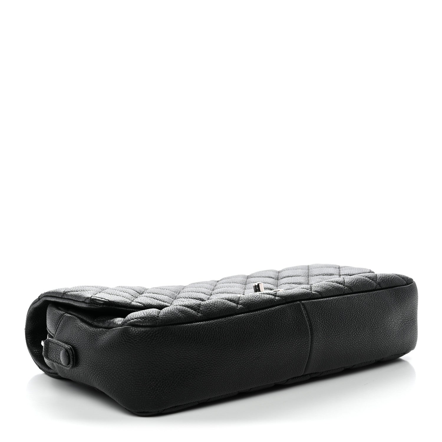 Caviar Quilted Jumbo Easy Flap Black