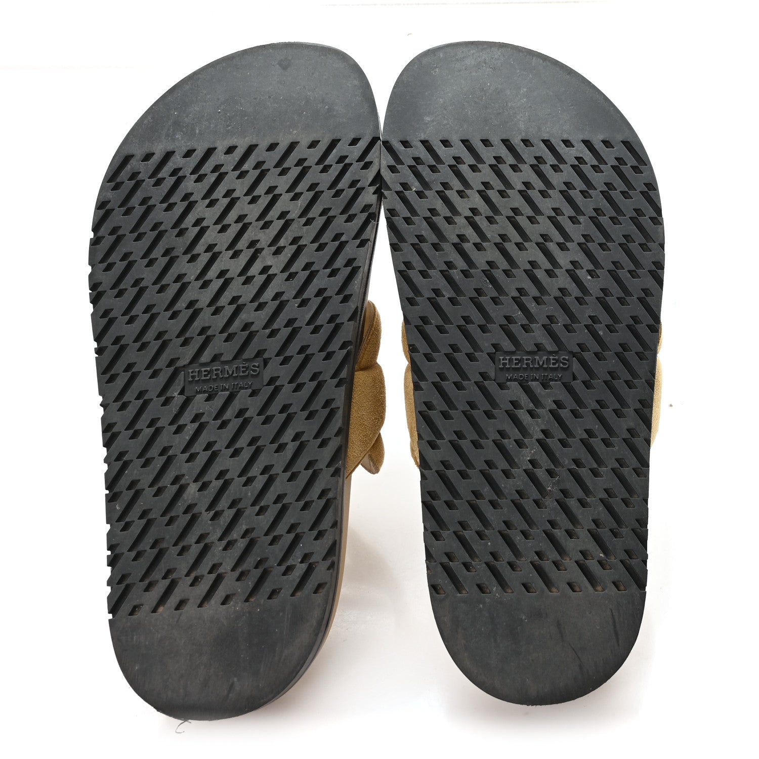 Suede Goatskin Extra Sandals 36 Beige Argile