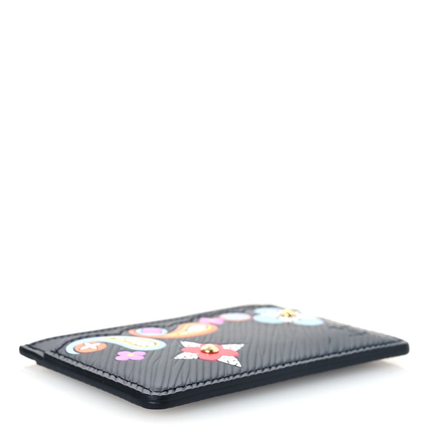 Epi Flower Remix Card Holder Black