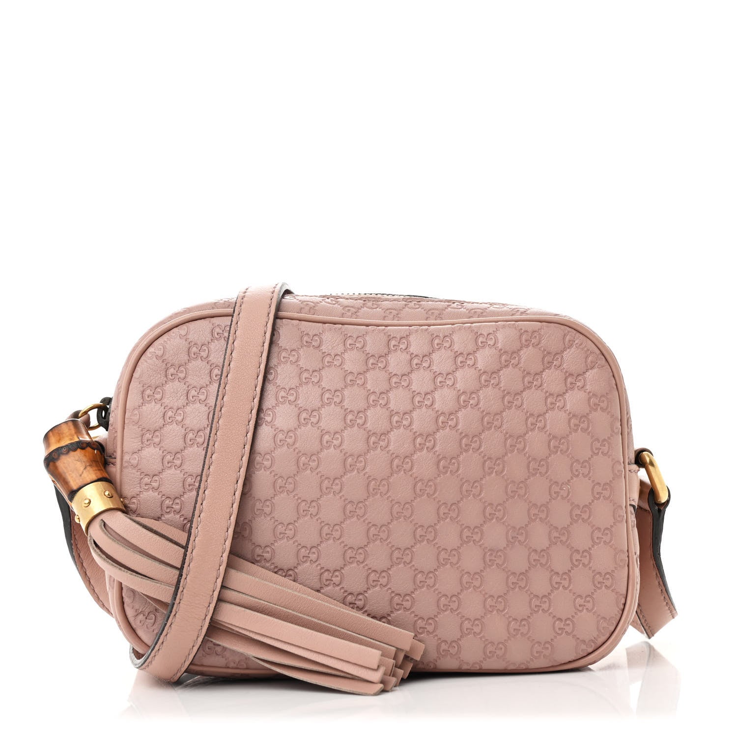 Microguccissima Sunshine Disco Crossbody Bag Light Pink
