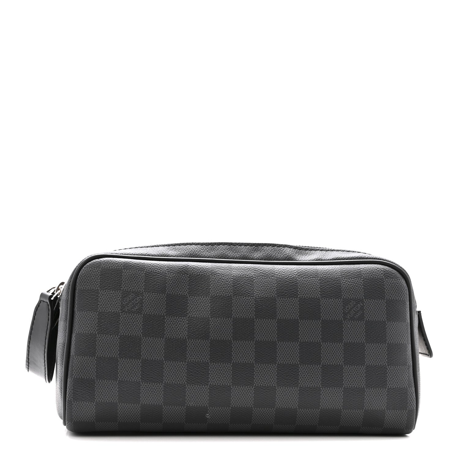 Damier Graphite Dopp Kit Toilet Pouch