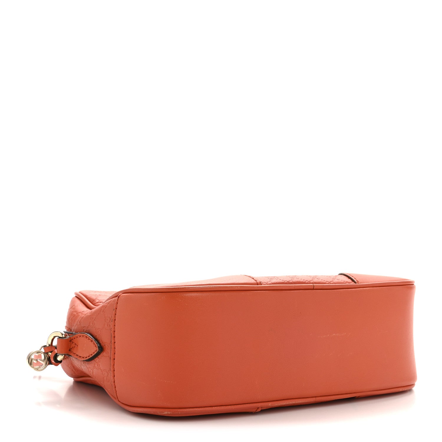 Soft Microguccissima Mini Bree Messenger Bag Sun Orange