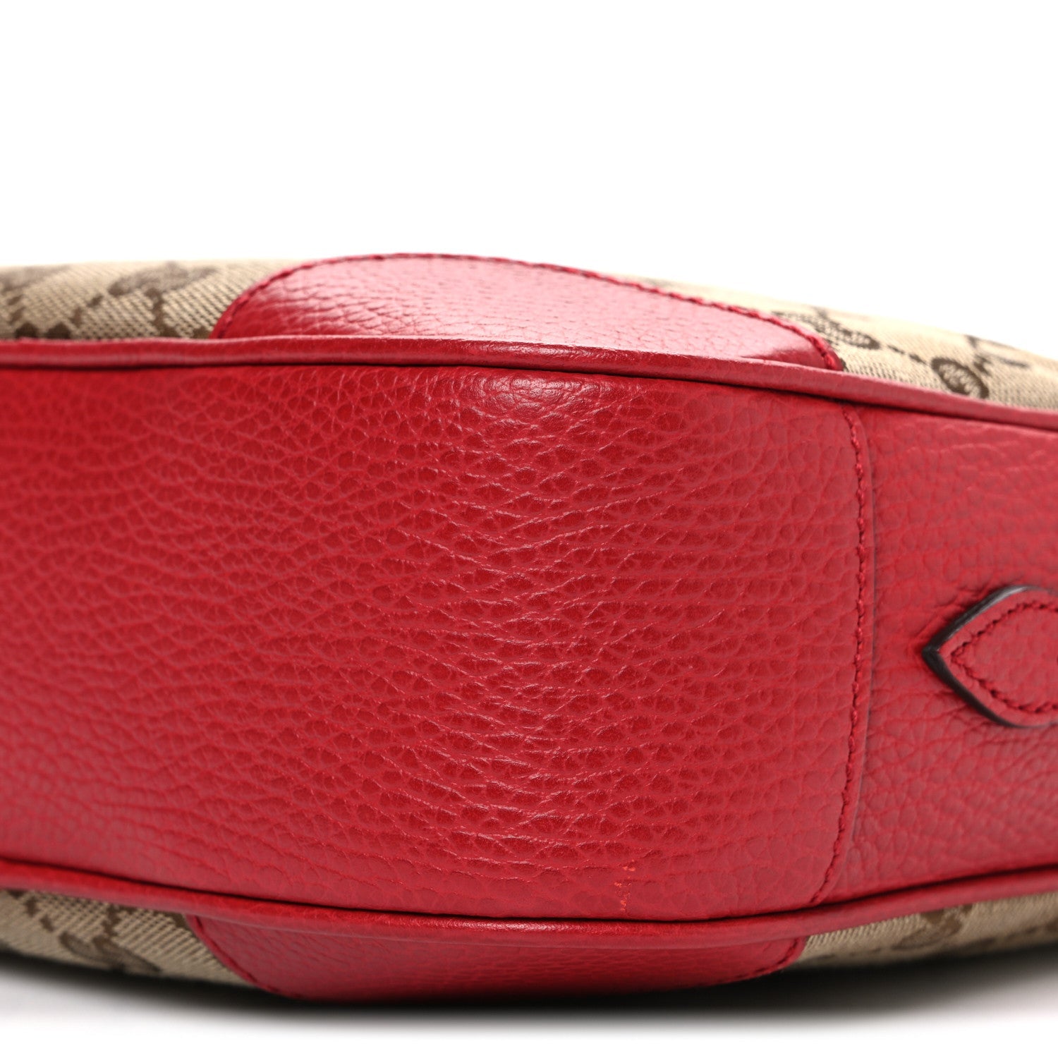 Monogram Mini Bree Messenger Bag Red
