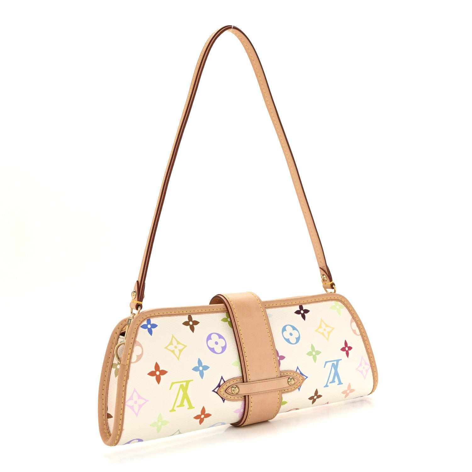 Monogram Multicolor Shirley White