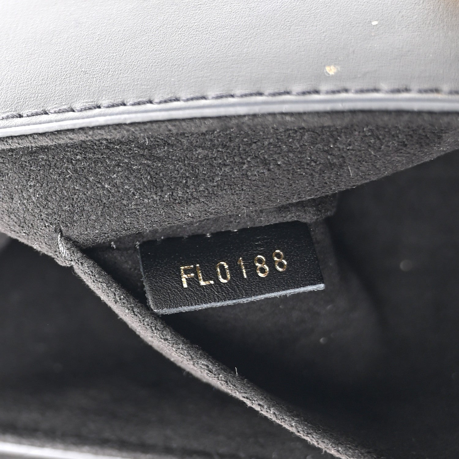 Calfskin Monogram Blossom Twist MM Black