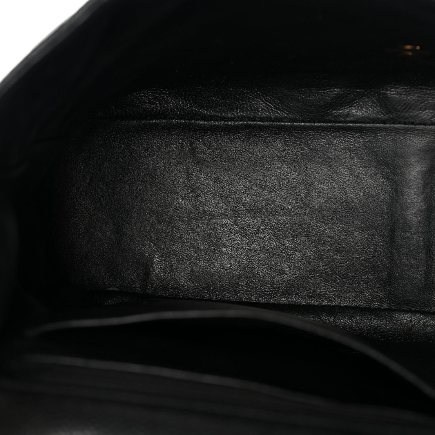 Caviar Quilted Jumbo Single Flap Black