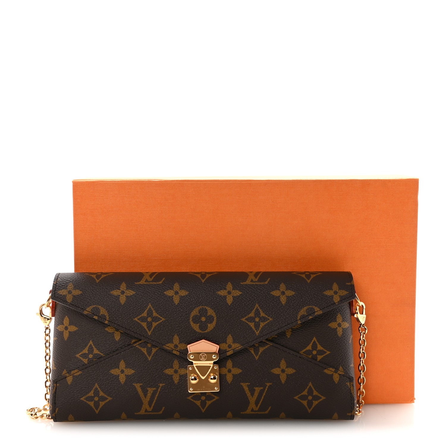 Monogram Grace Coddington Kirigami Organizer On Chain Beige