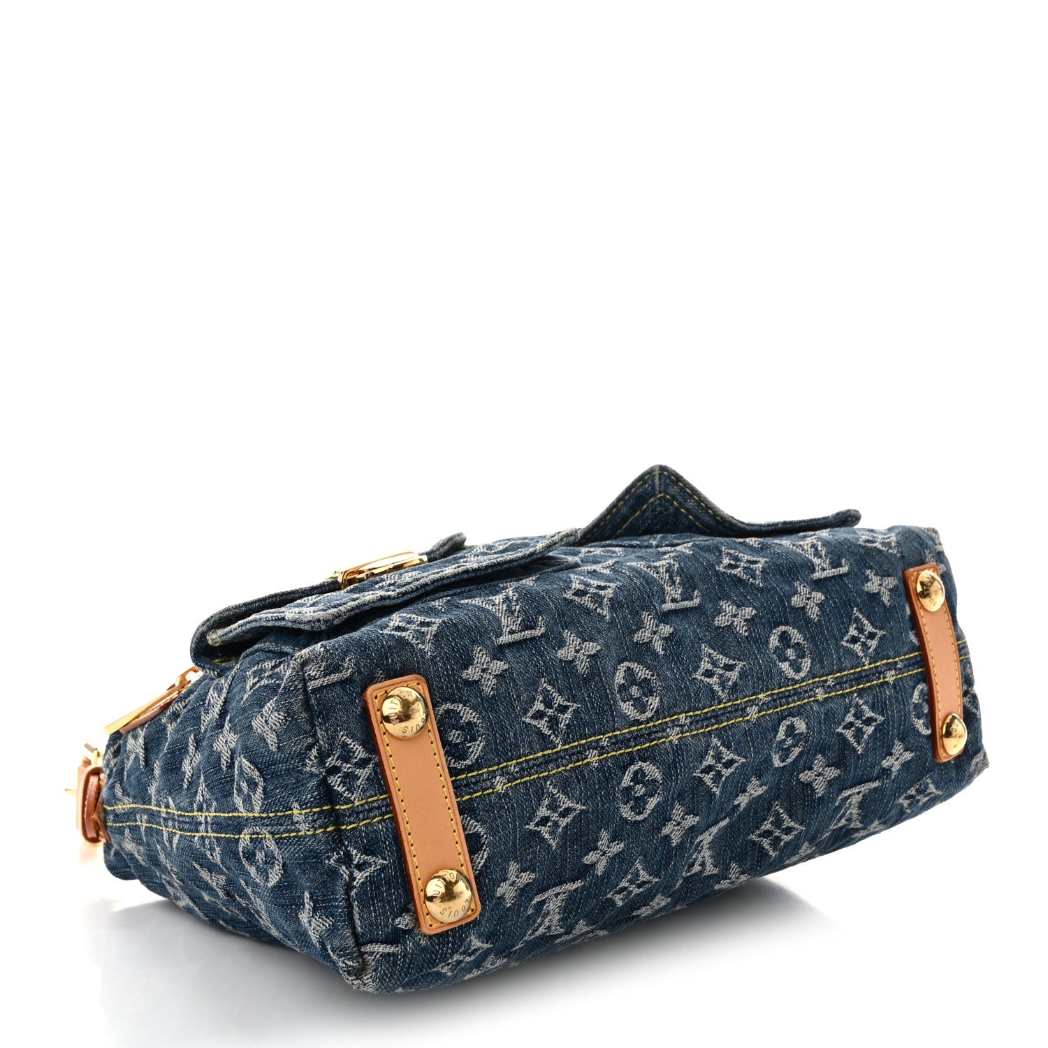 Monogram Denim Baggy PM Blue