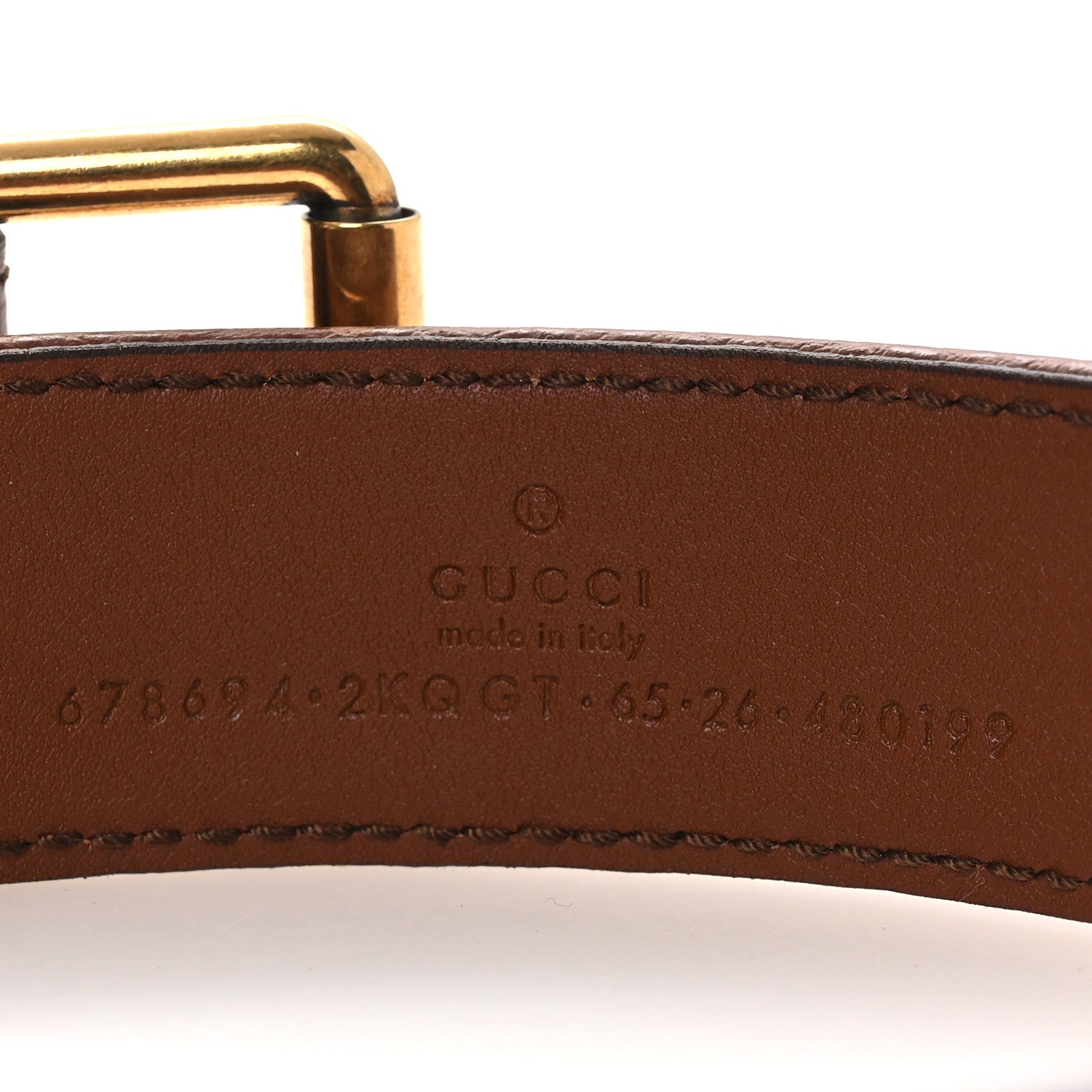 New Denim GG Monogram Dollar Calfskin Belt 65 26 Blue Tea Cuir Epilog