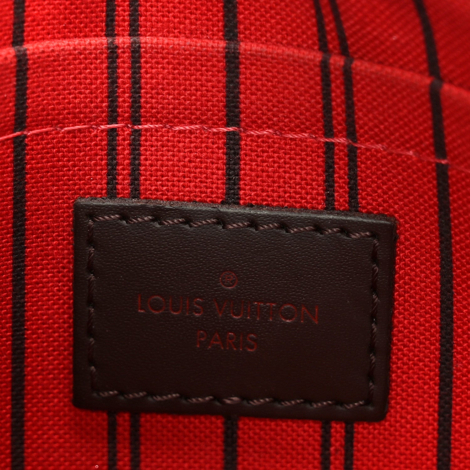 Damier Ebene Neverfull MM GM Pochette
