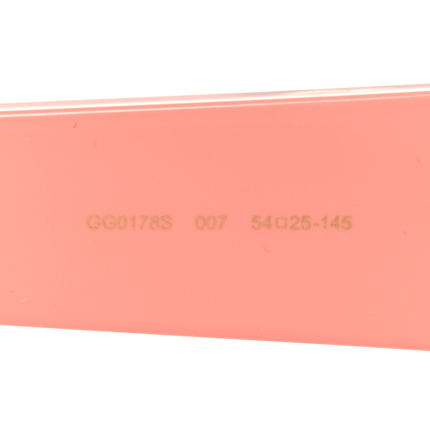 Square Frame GG0178S Sunglasses Rose Brown