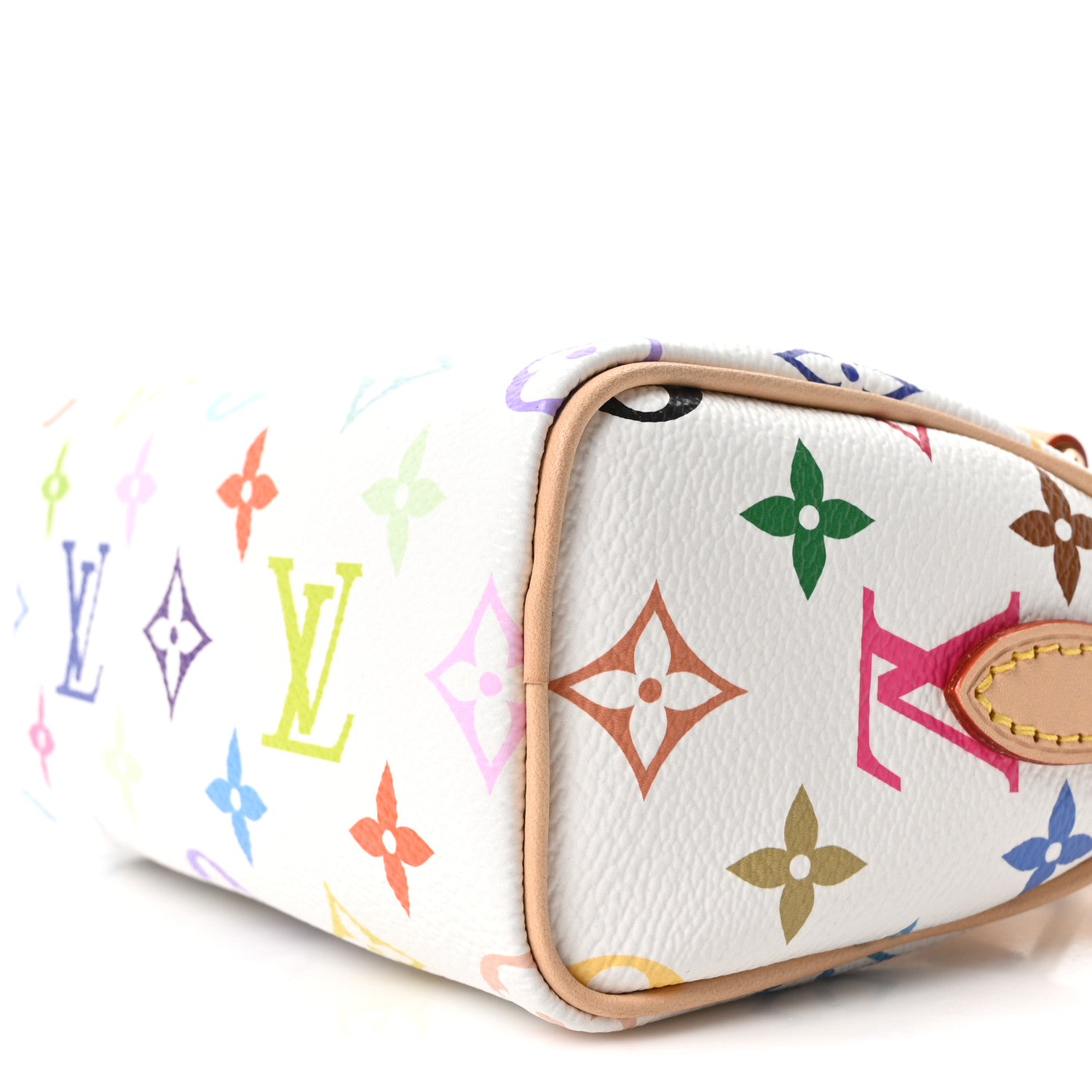 LV X TM Monogram Multicolor Nano Speedy White