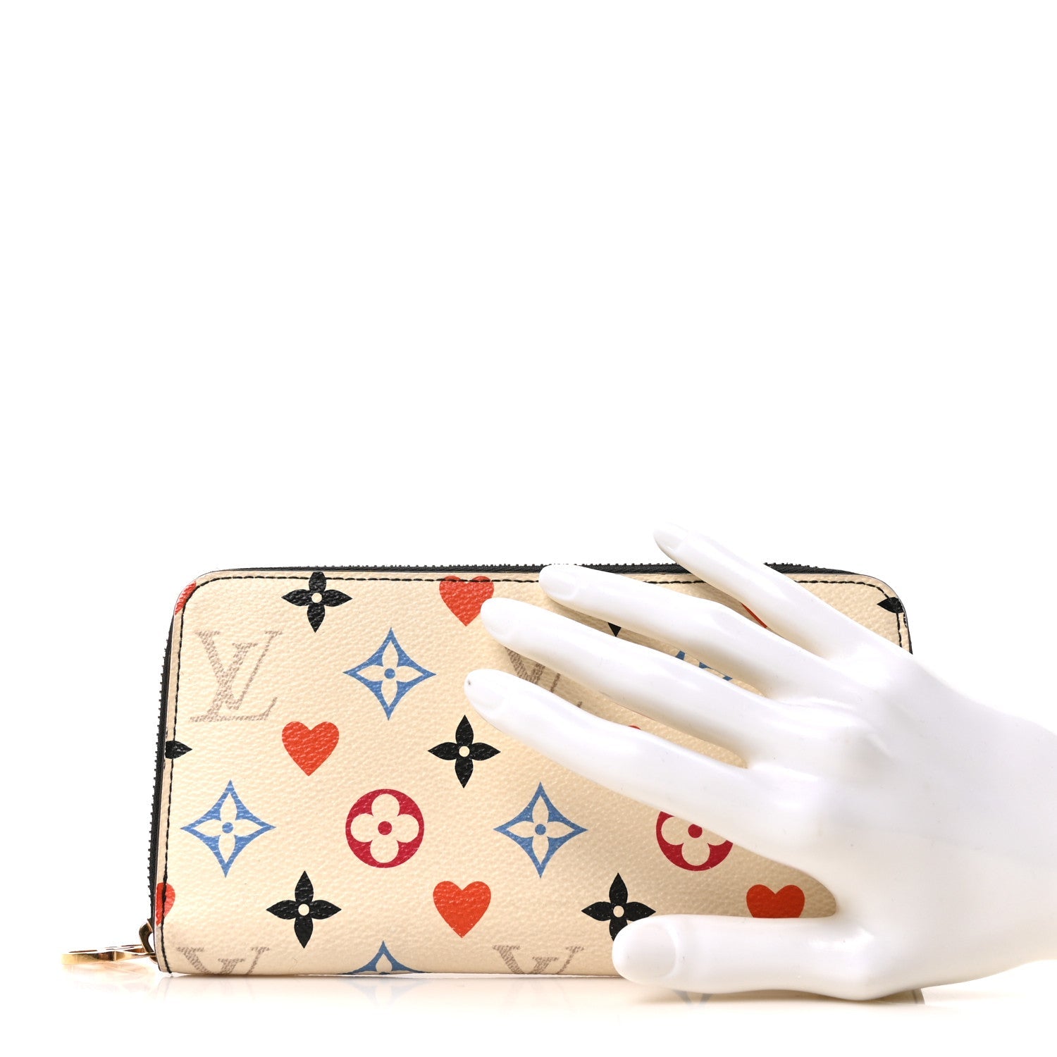 Game On Zippy Wallet White