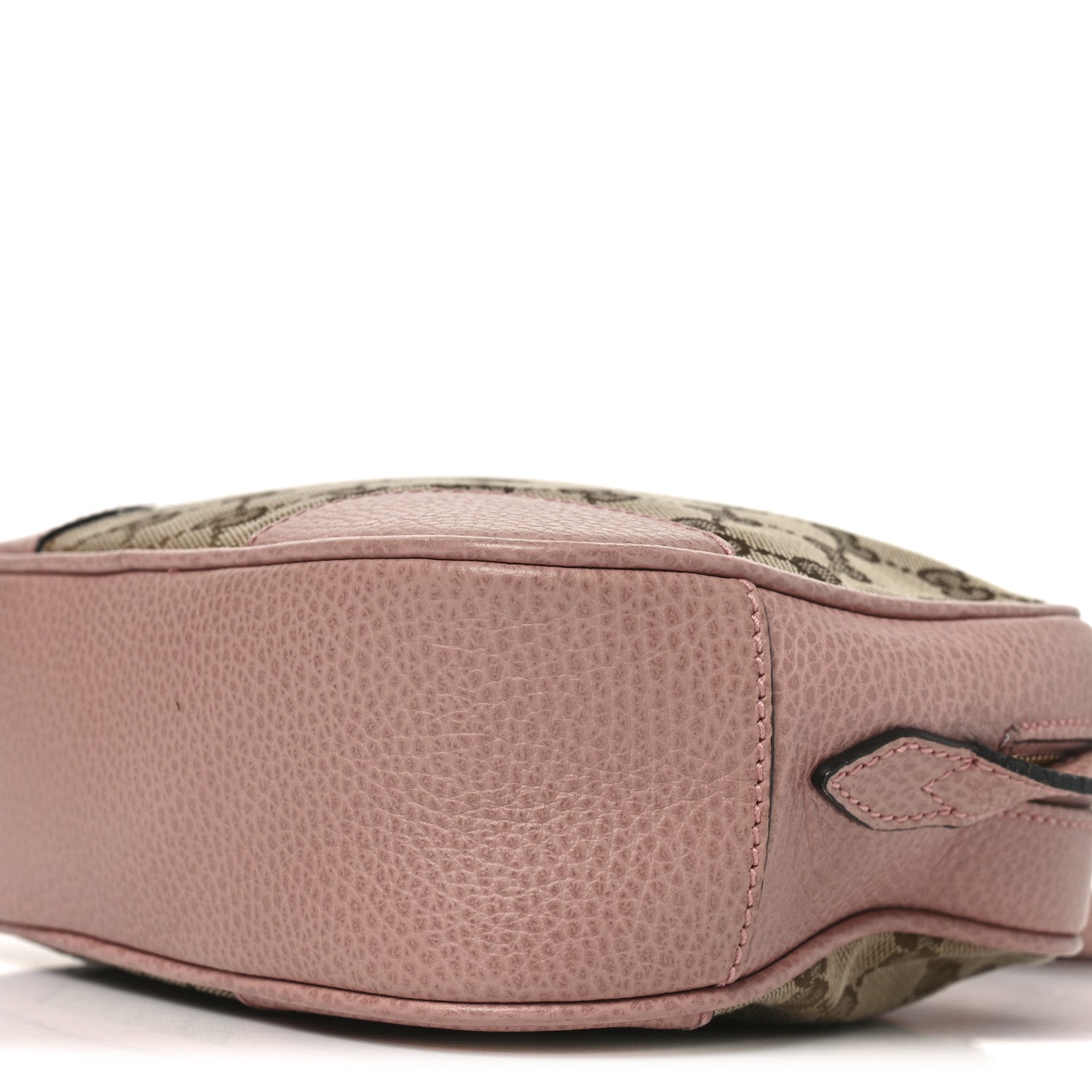 Monogram Mini Bree Messenger Bag Beige Soft Pink