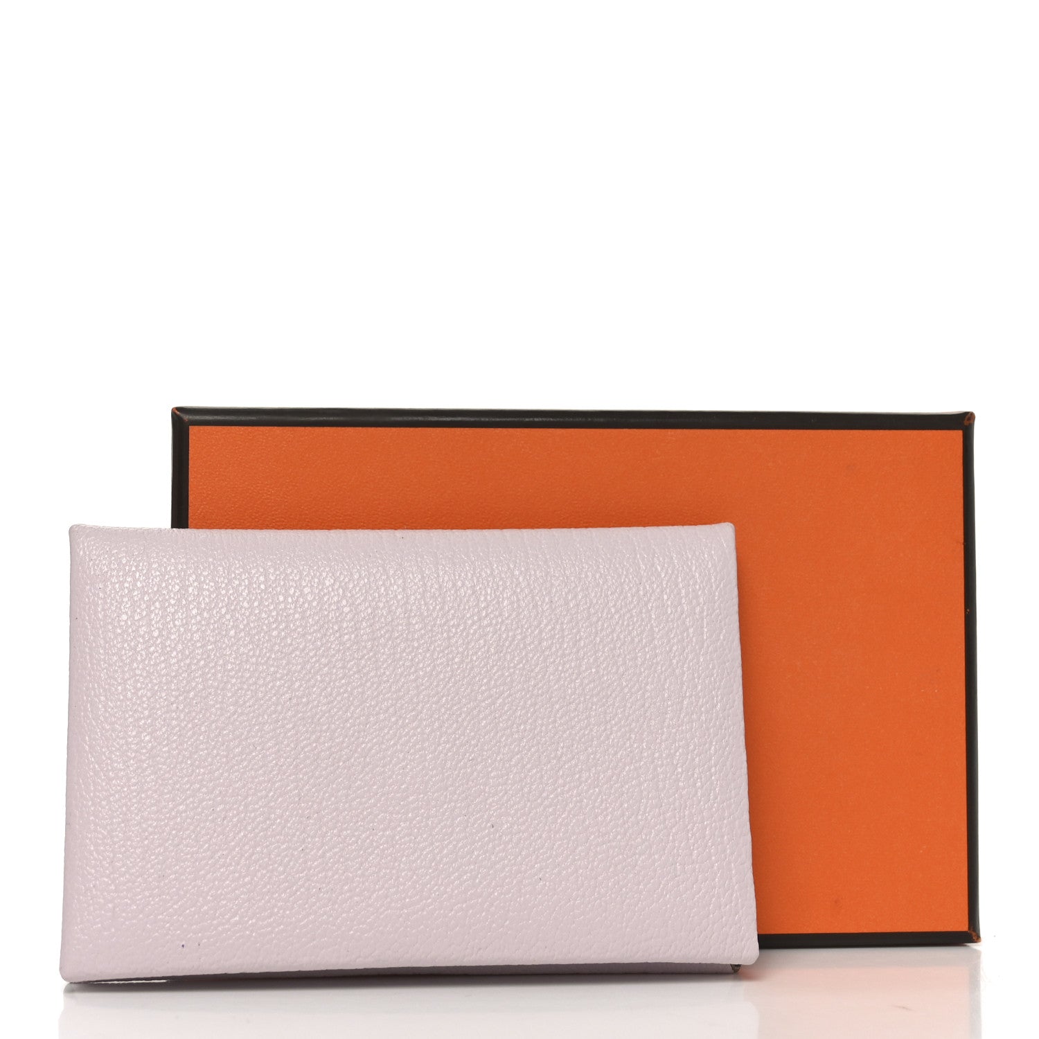 Chevre Mysore Calvi Card Case Mauve Pale
