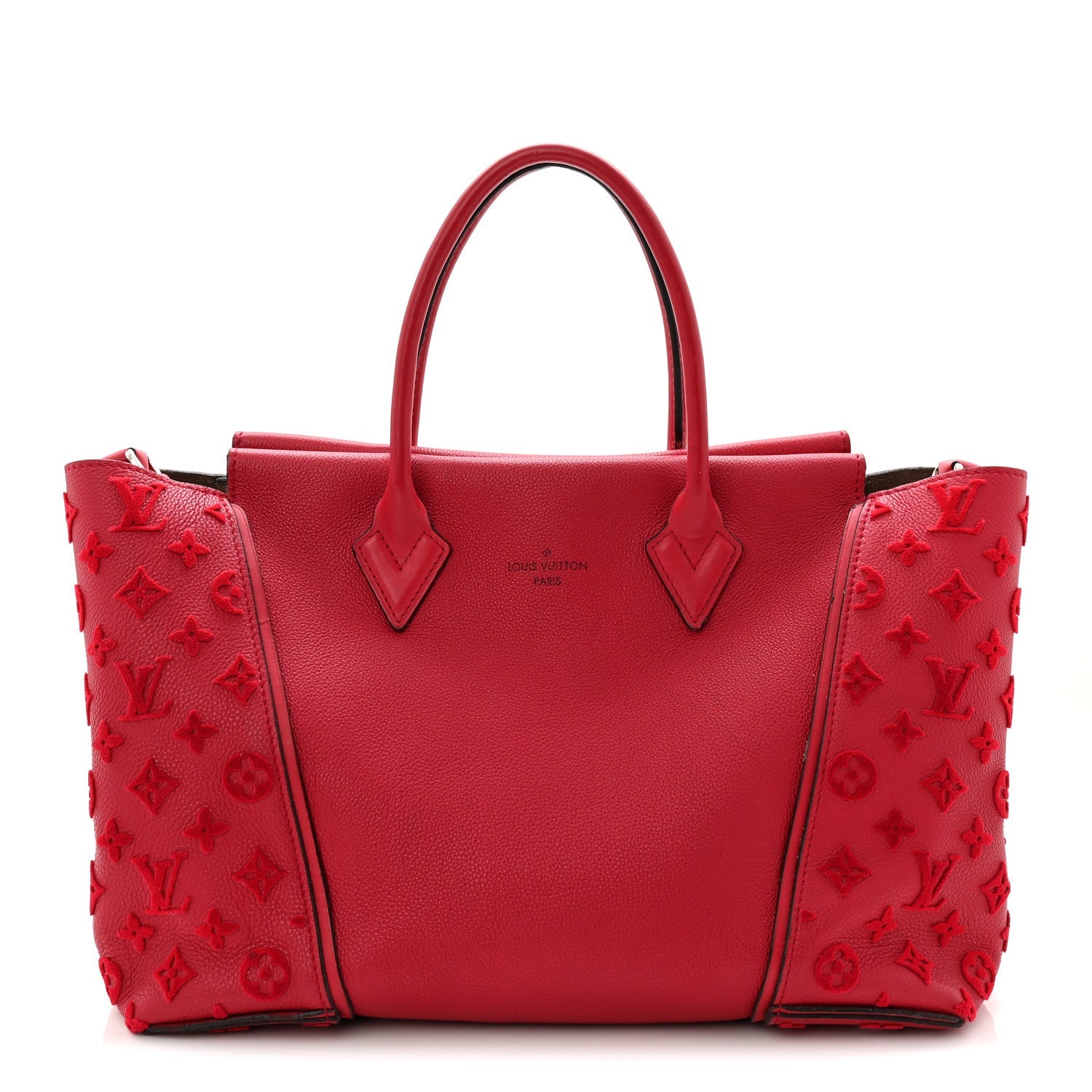 Veau Cachemire Tote W PM Framboise