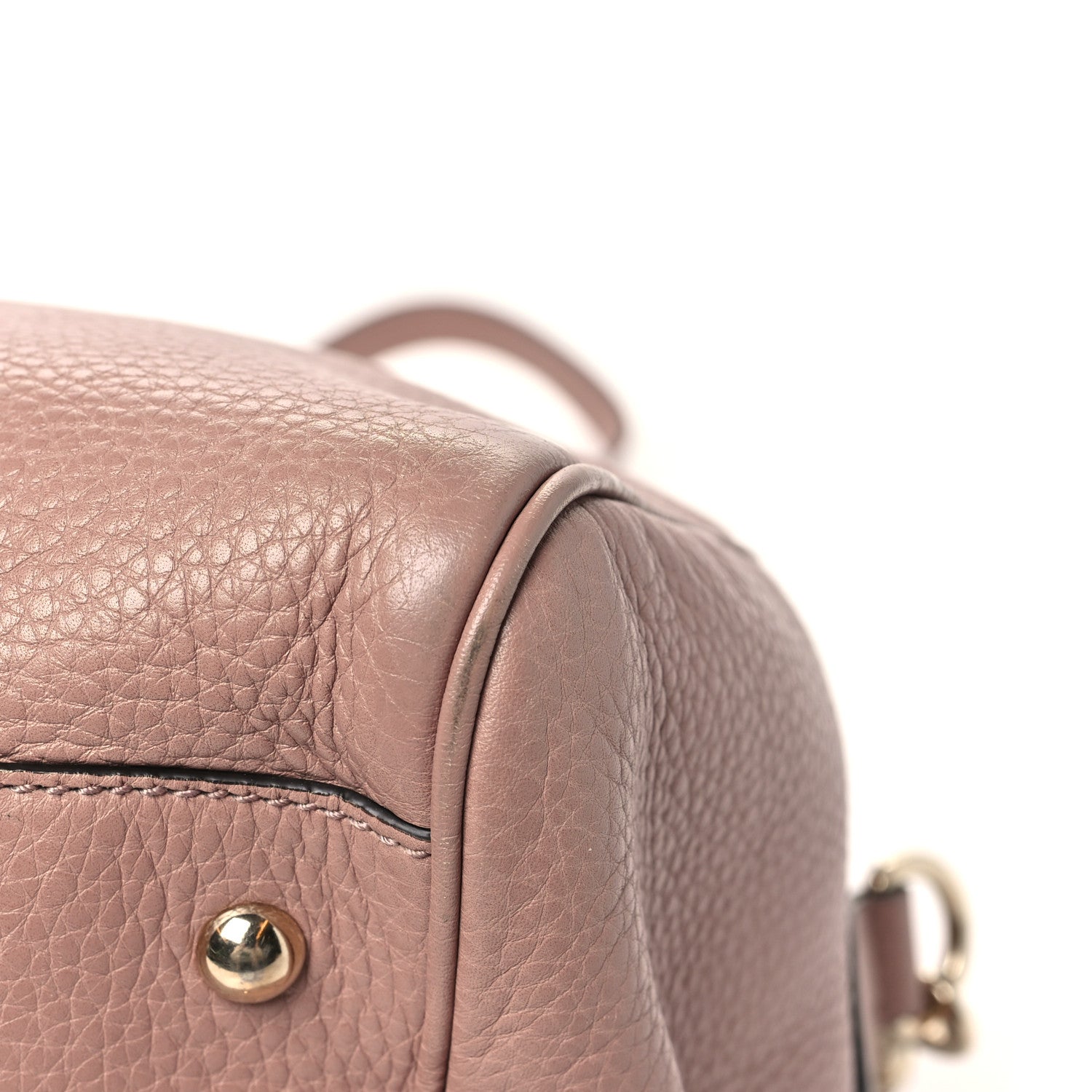 Calfskin Bamboo Medium Shopper Boston Pink