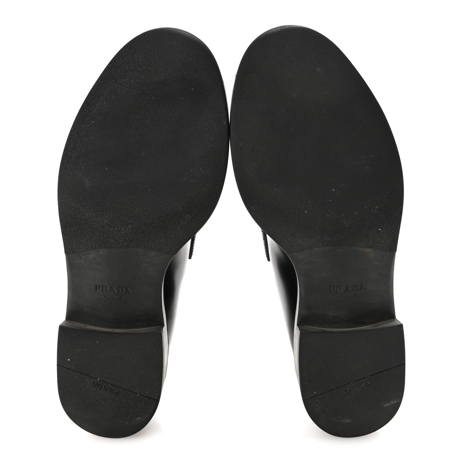 Spazzolato Metal Triangle Logo 50mm Loafers 40 Black