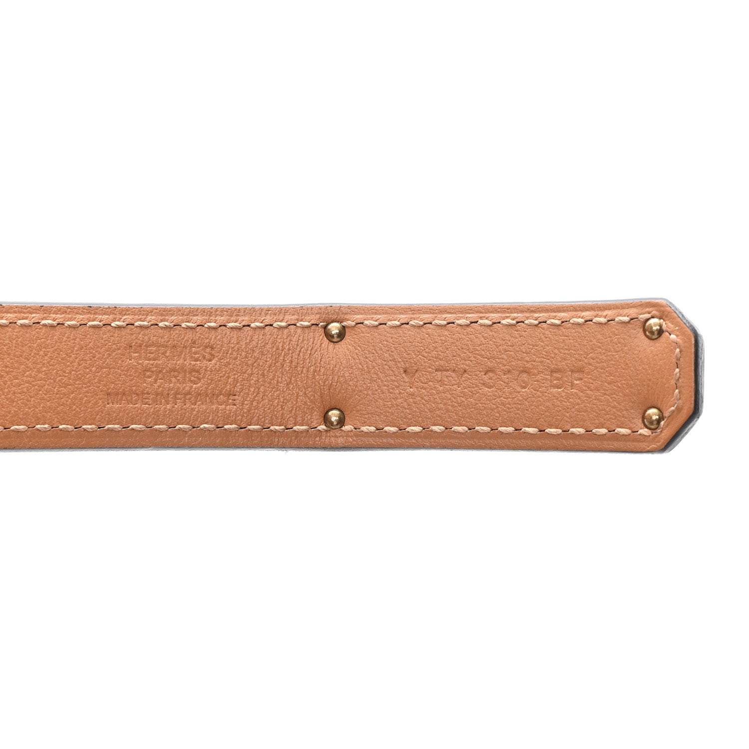 Epsom Kelly Pocket Belt Gold